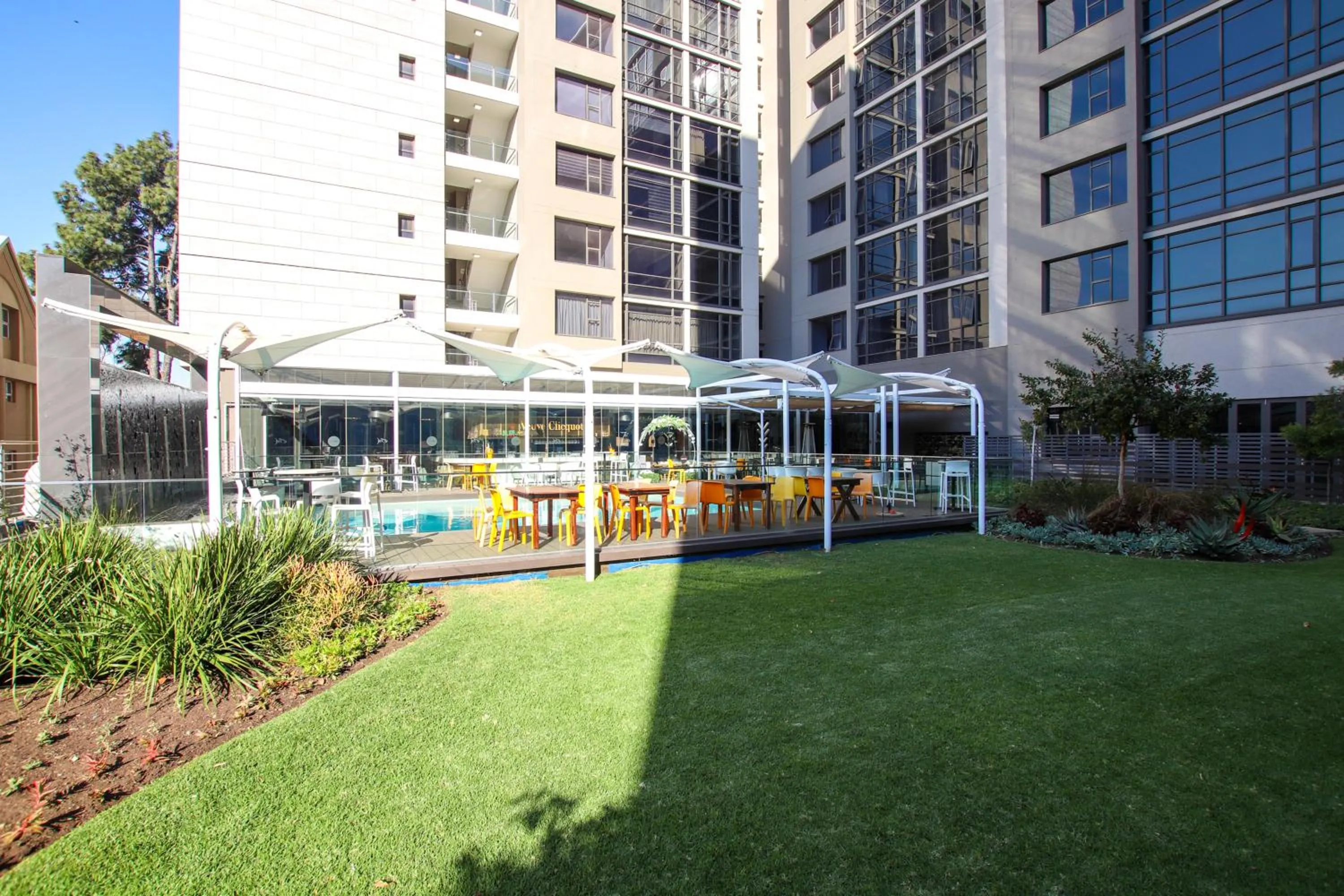 Property building in CGRSA Apartments Sandton