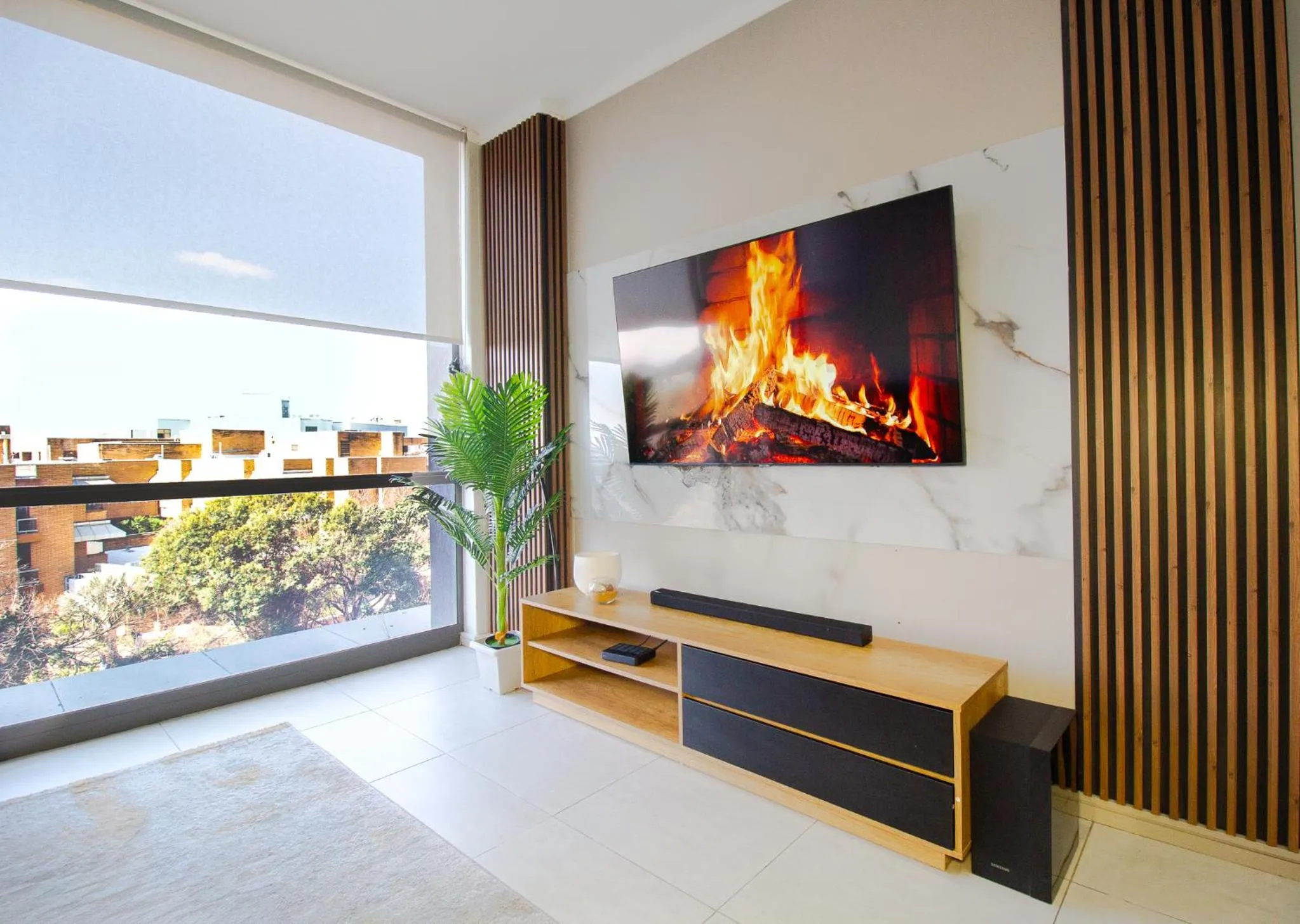 Living room in CGRSA Apartments Sandton