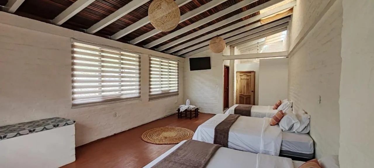 Bed in Rústic Quinta La Aurora