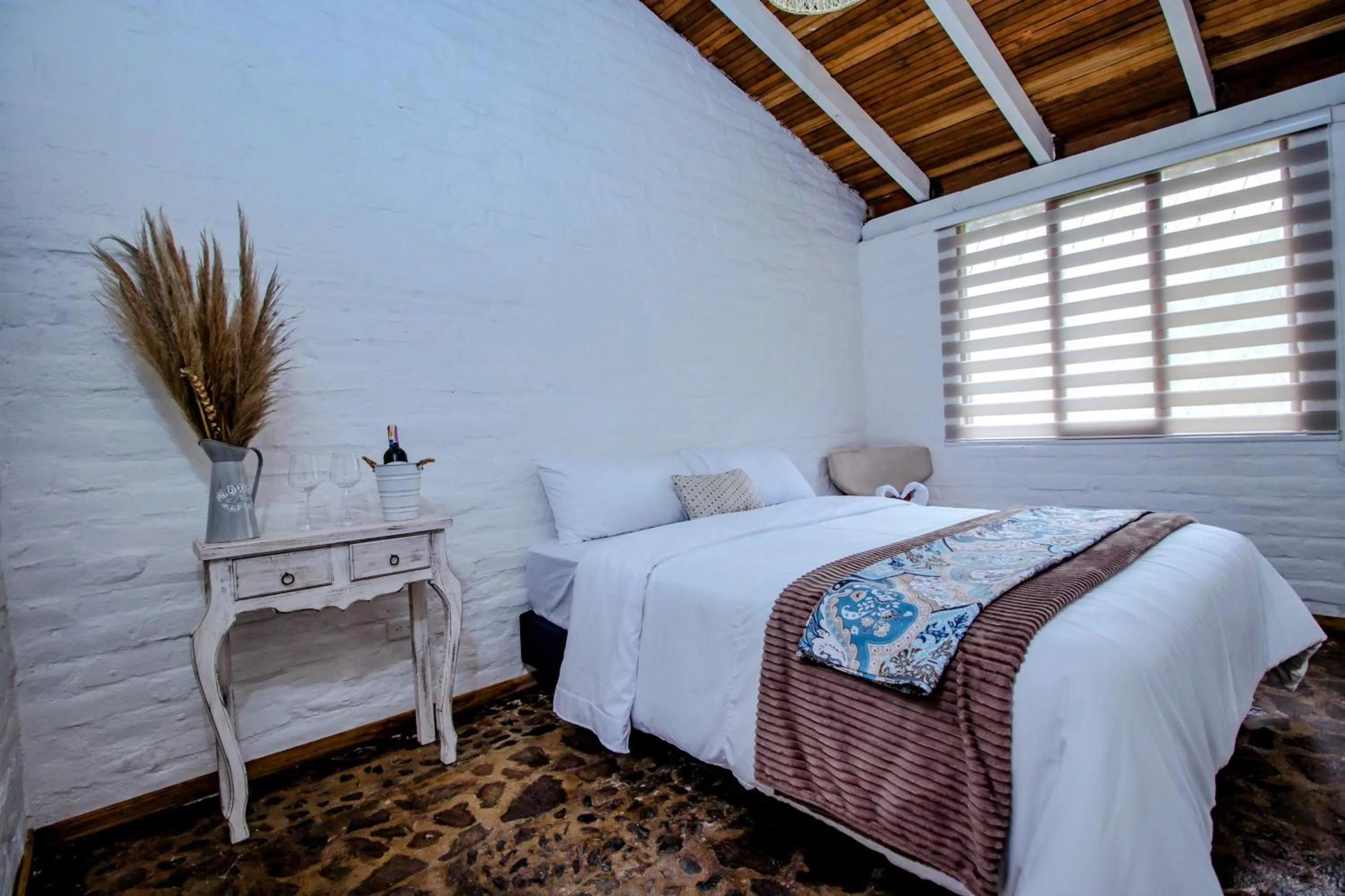 Bed in Rústic Quinta La Aurora