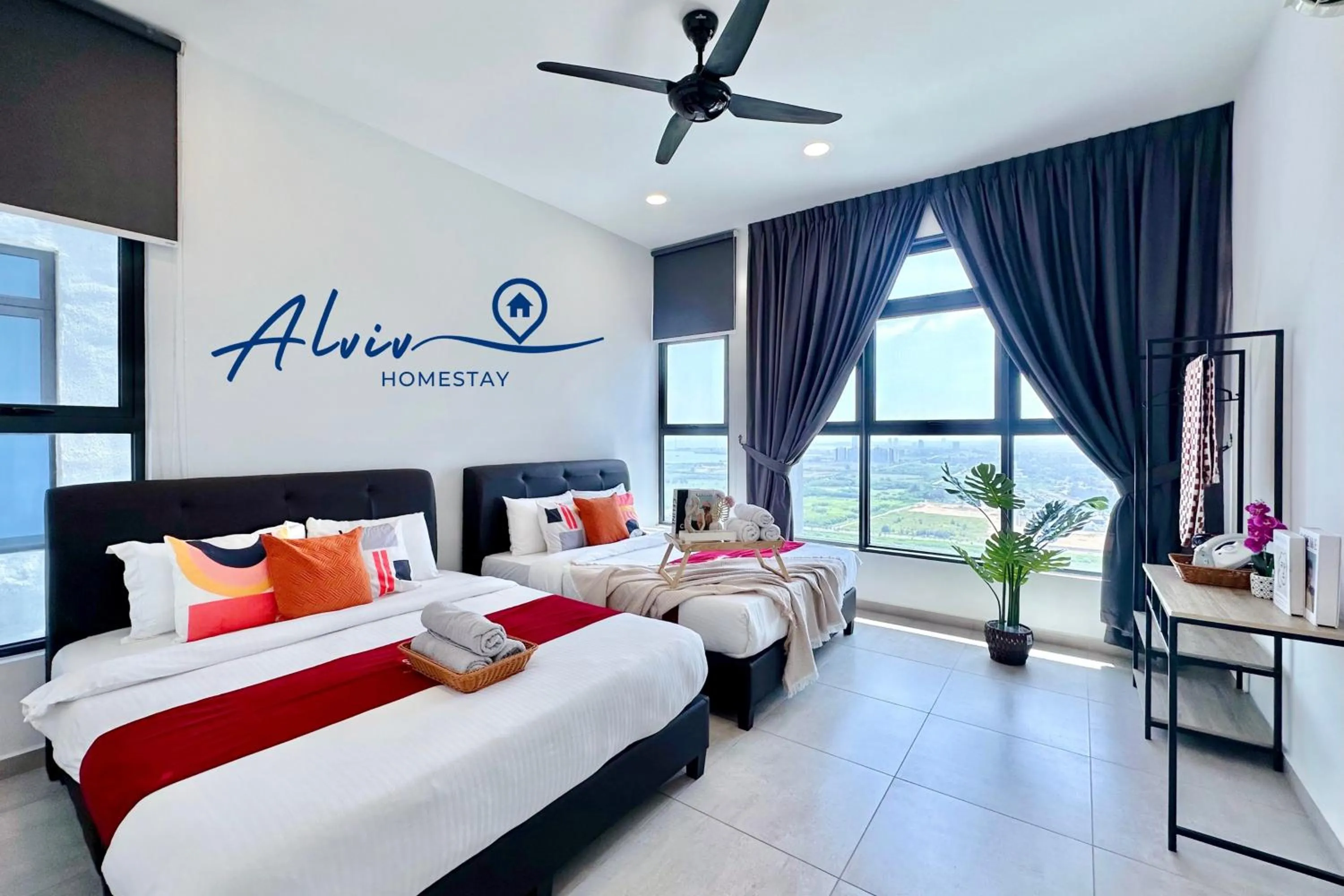 Bed in Atlantis Melaka I 5-11pax I 5min JonkerSt By Alviv Management