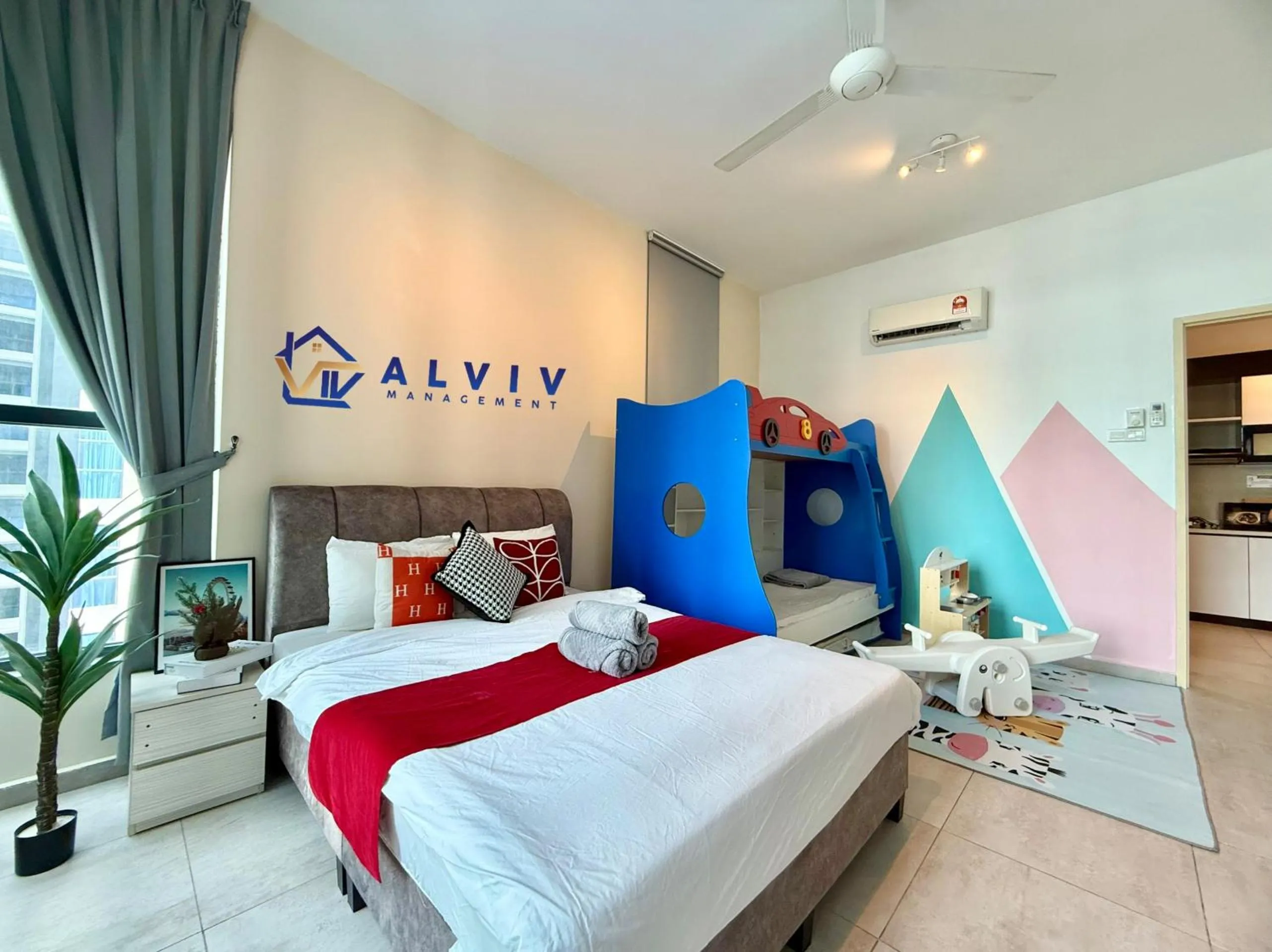 Bed in Atlantis Melaka I 5-11pax I 5min JonkerSt By Alviv Management