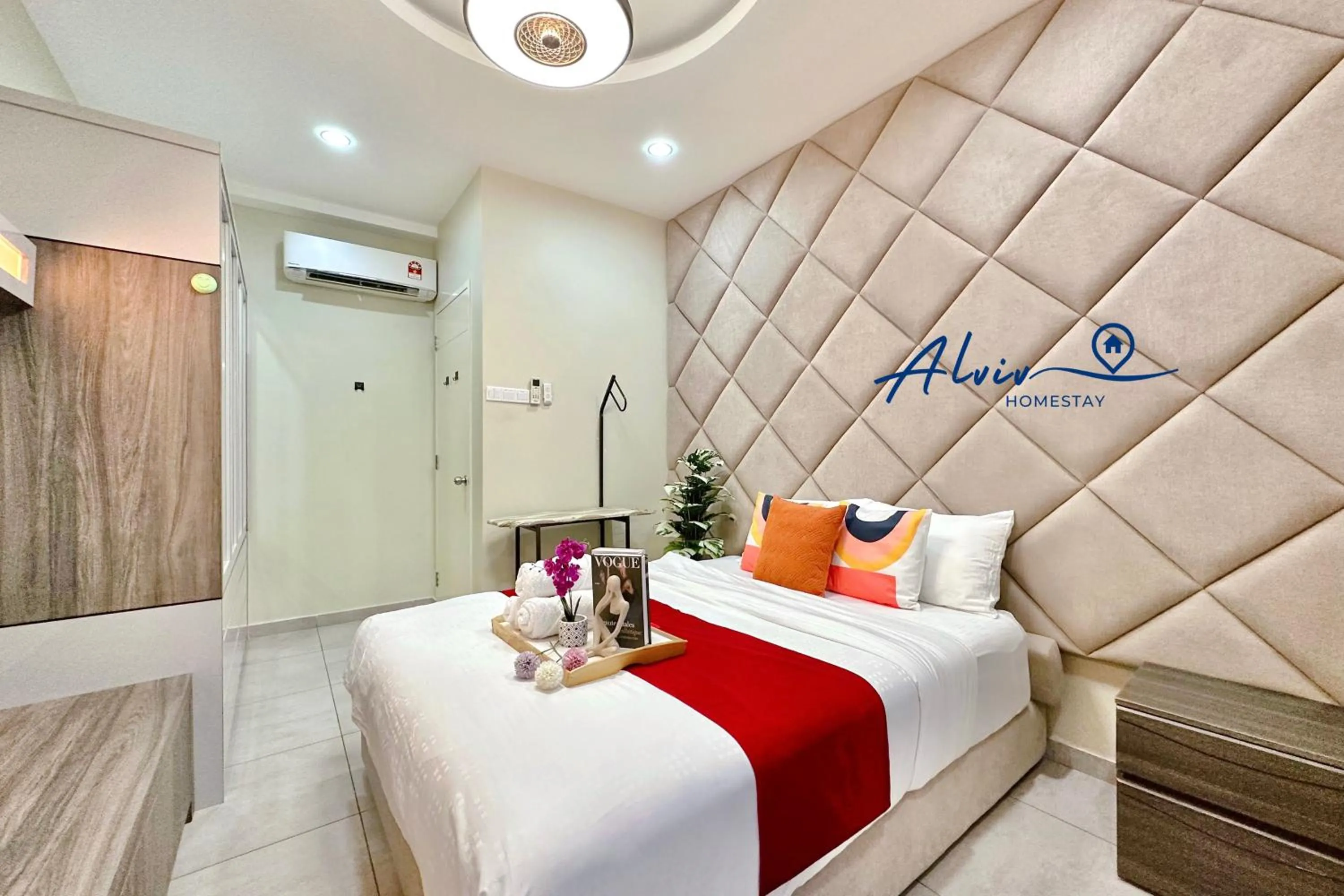 Bedroom, Bed in Atlantis Melaka I 5-11pax I 5min JonkerSt By Alviv Management