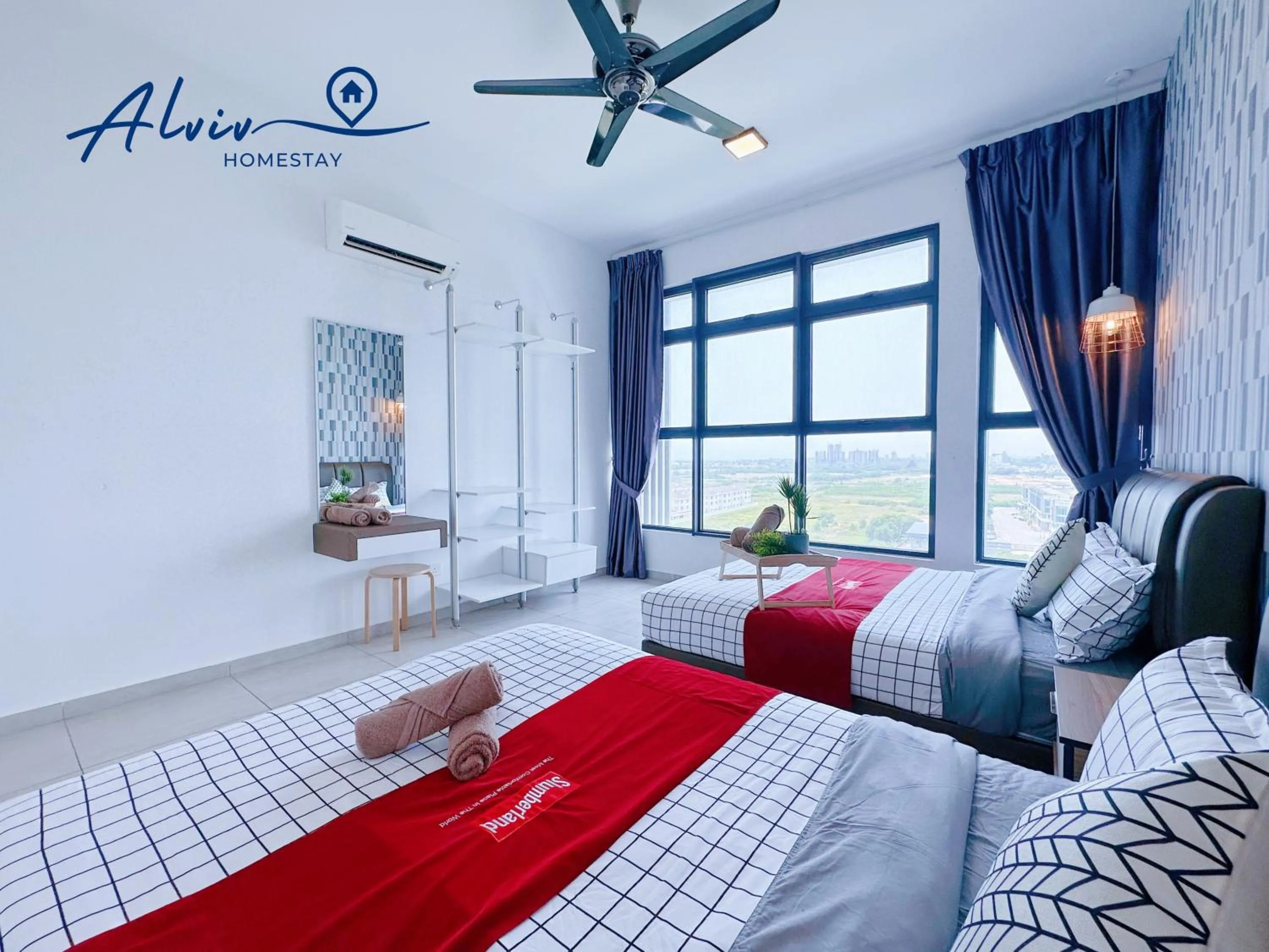 Bed in Atlantis Melaka I 5-11pax I 5min JonkerSt By Alviv Management