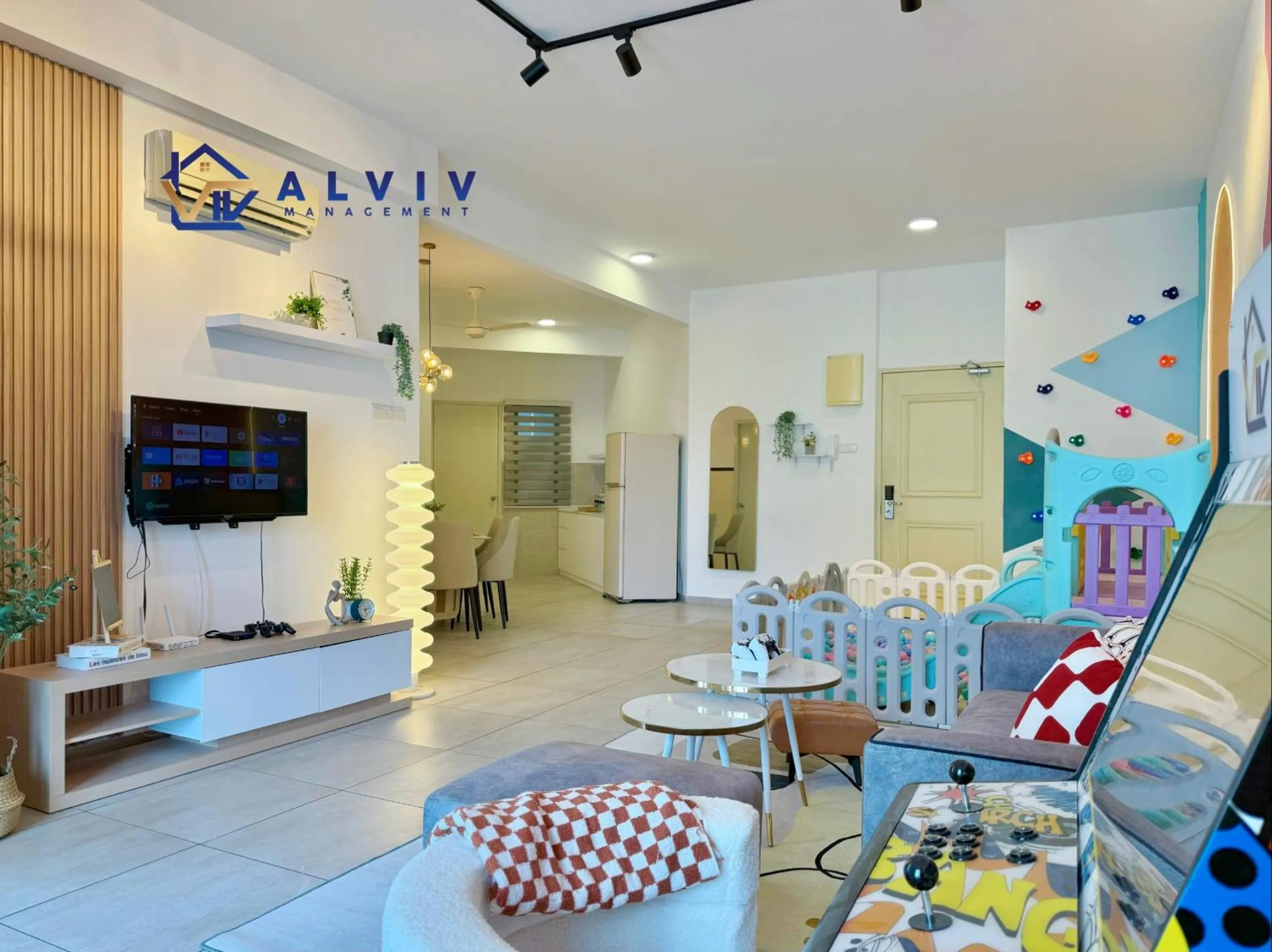 Living room in Atlantis Melaka I 5-11pax I 5min JonkerSt By Alviv Management