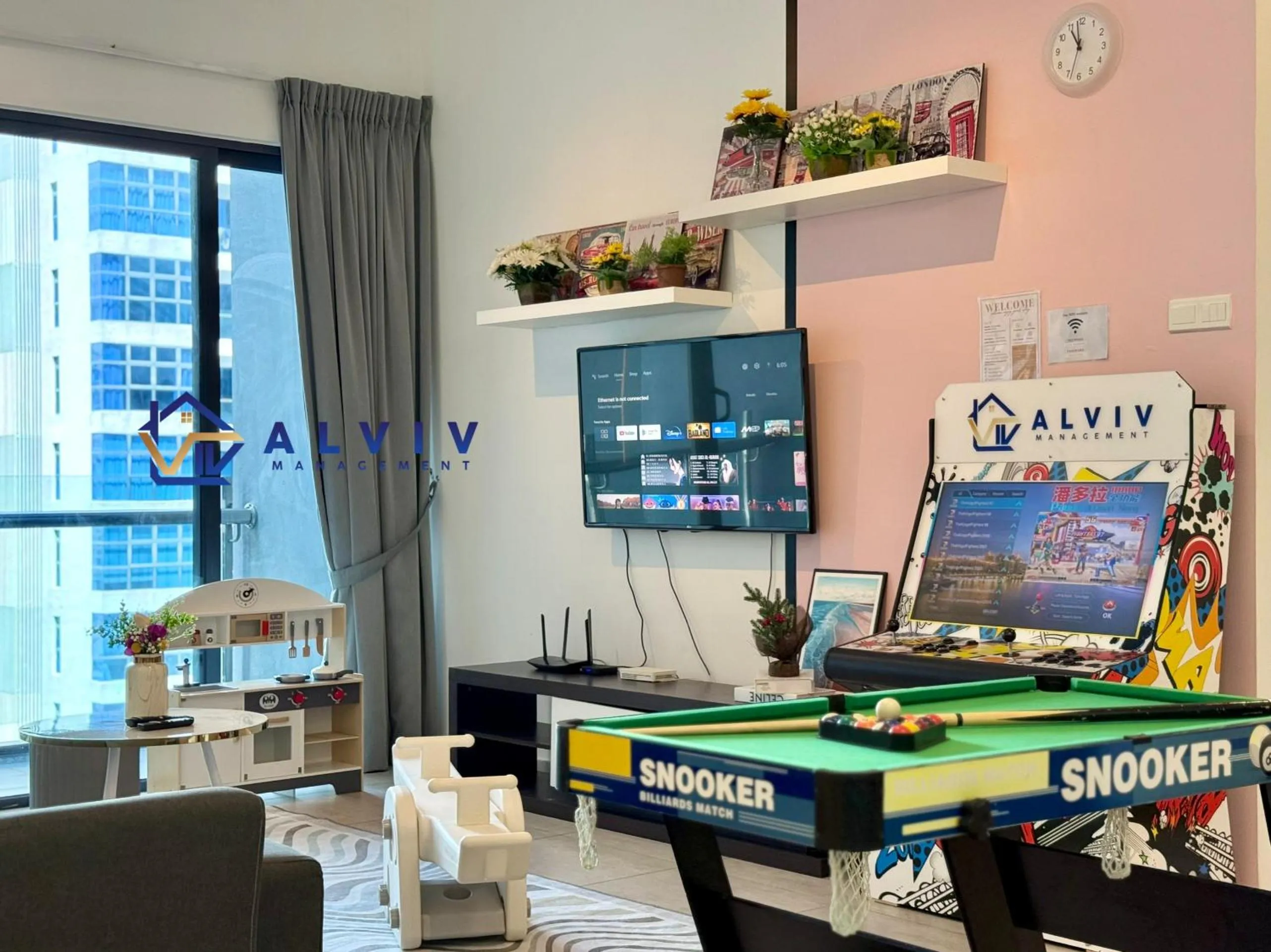 Living room in Atlantis Melaka I 5-11pax I 5min JonkerSt By Alviv Management