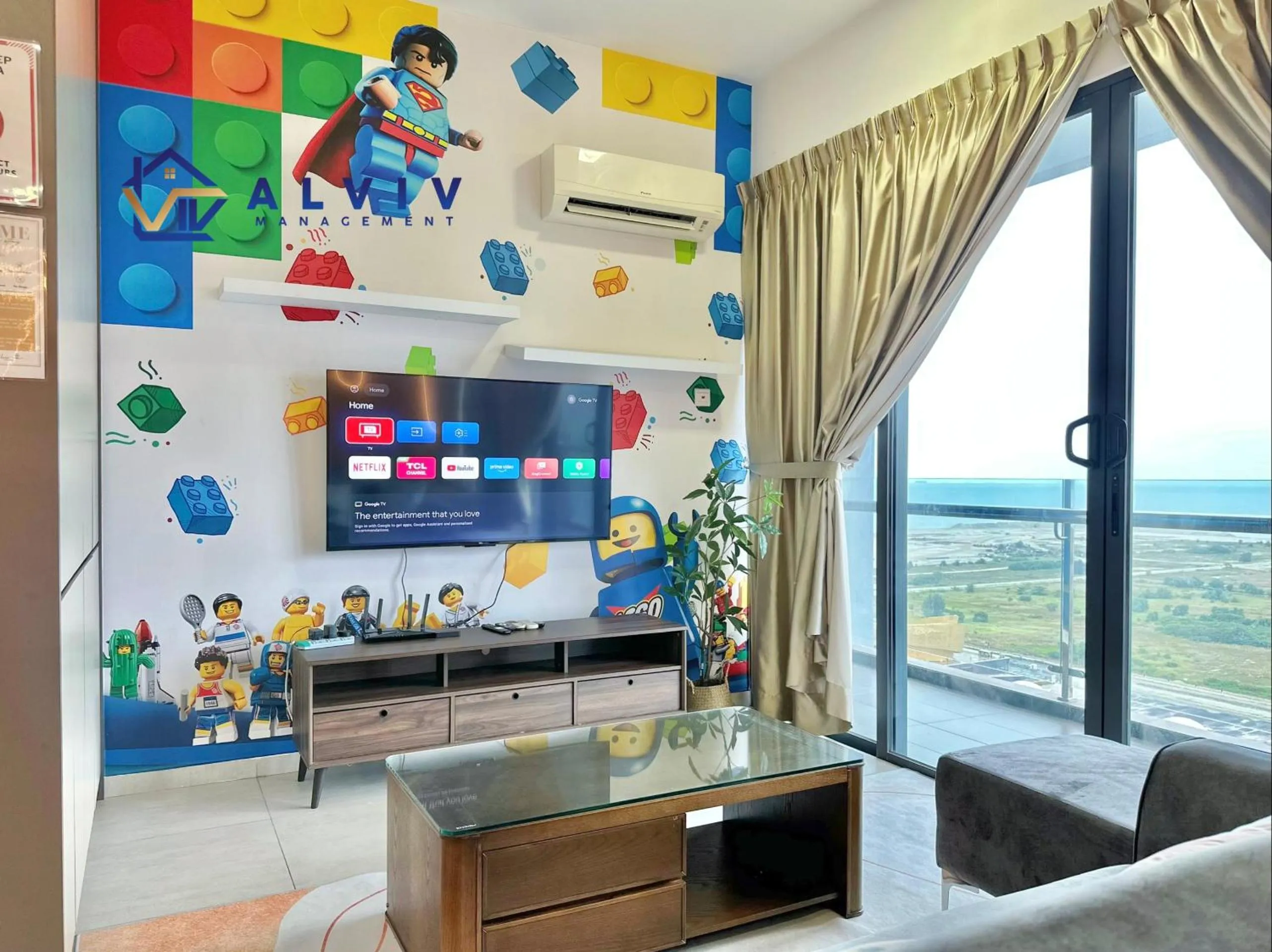 Living room in Atlantis Melaka I 5-11pax I 5min JonkerSt By Alviv Management