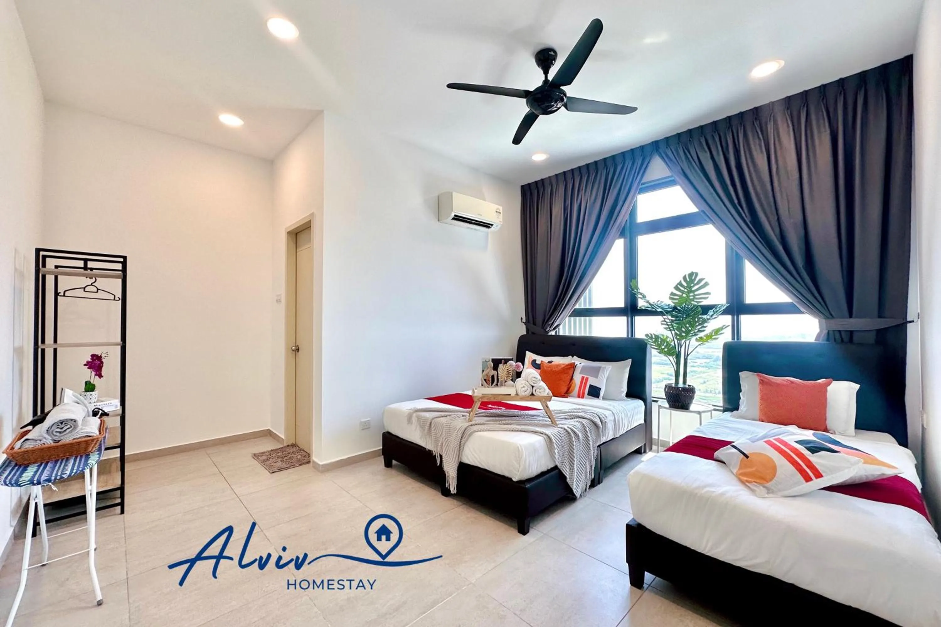 Bedroom, Bed in Atlantis Melaka I 5-11pax I 5min JonkerSt By Alviv Management