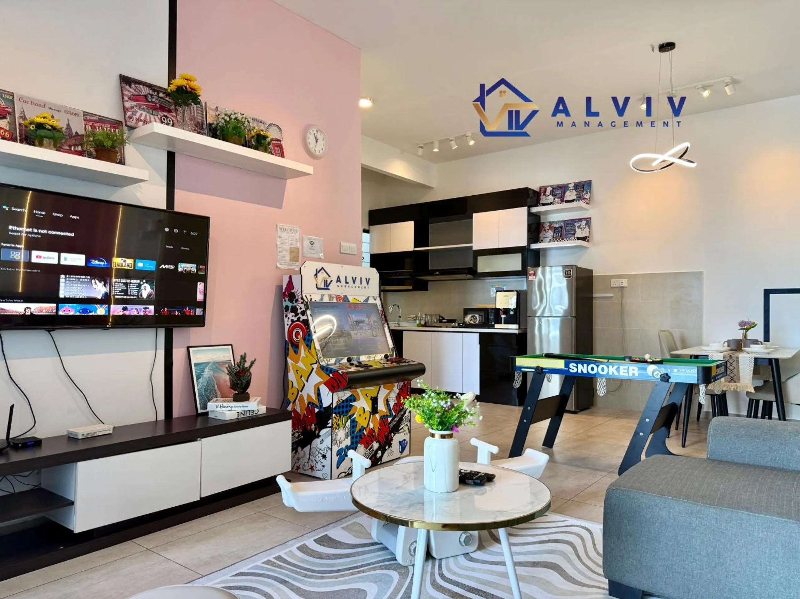 Living room in Atlantis Melaka I 5-11pax I 5min JonkerSt By Alviv Management