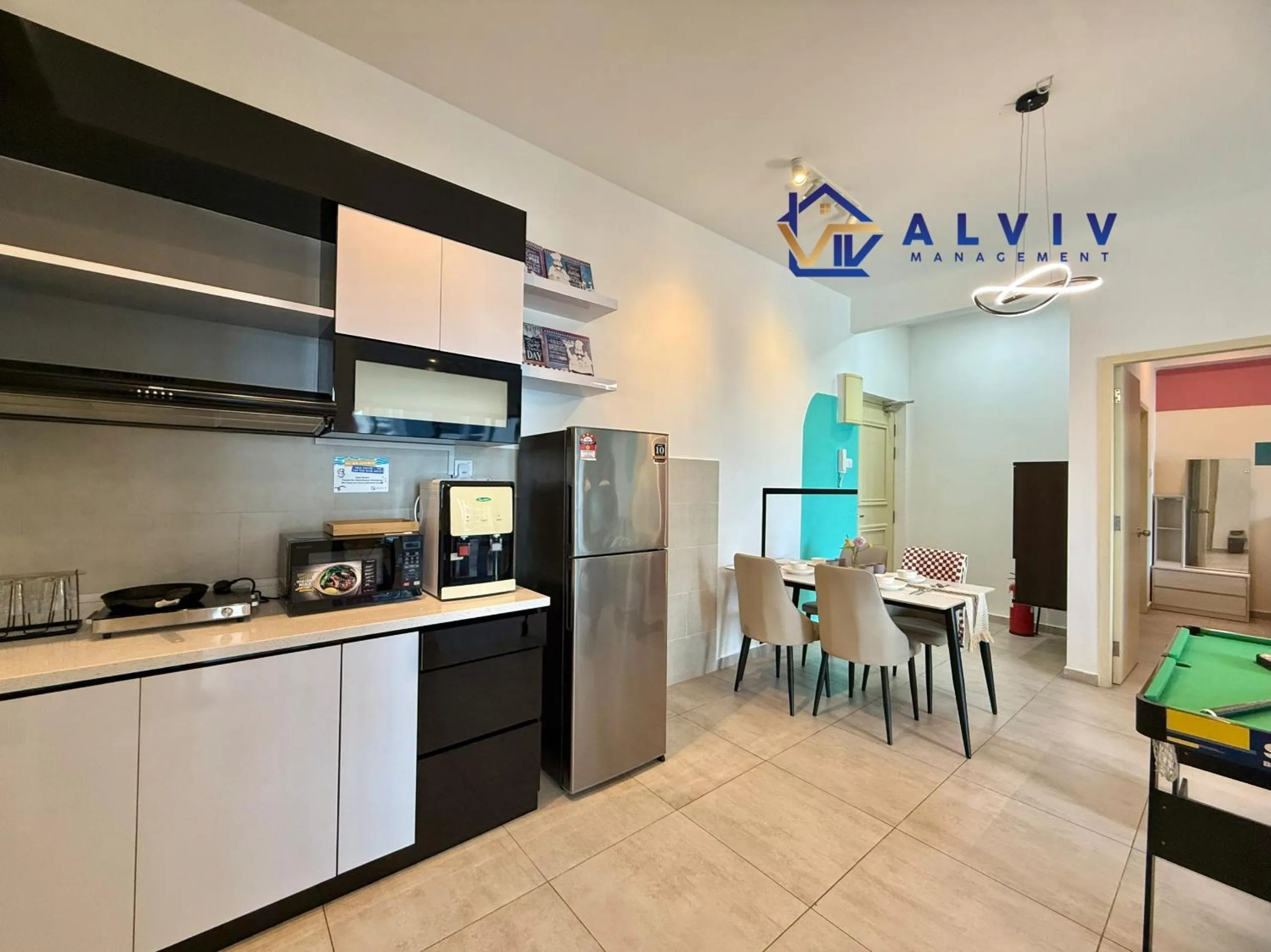 Kitchen or kitchenette in Atlantis Melaka I 5-11pax I 5min JonkerSt By Alviv Management