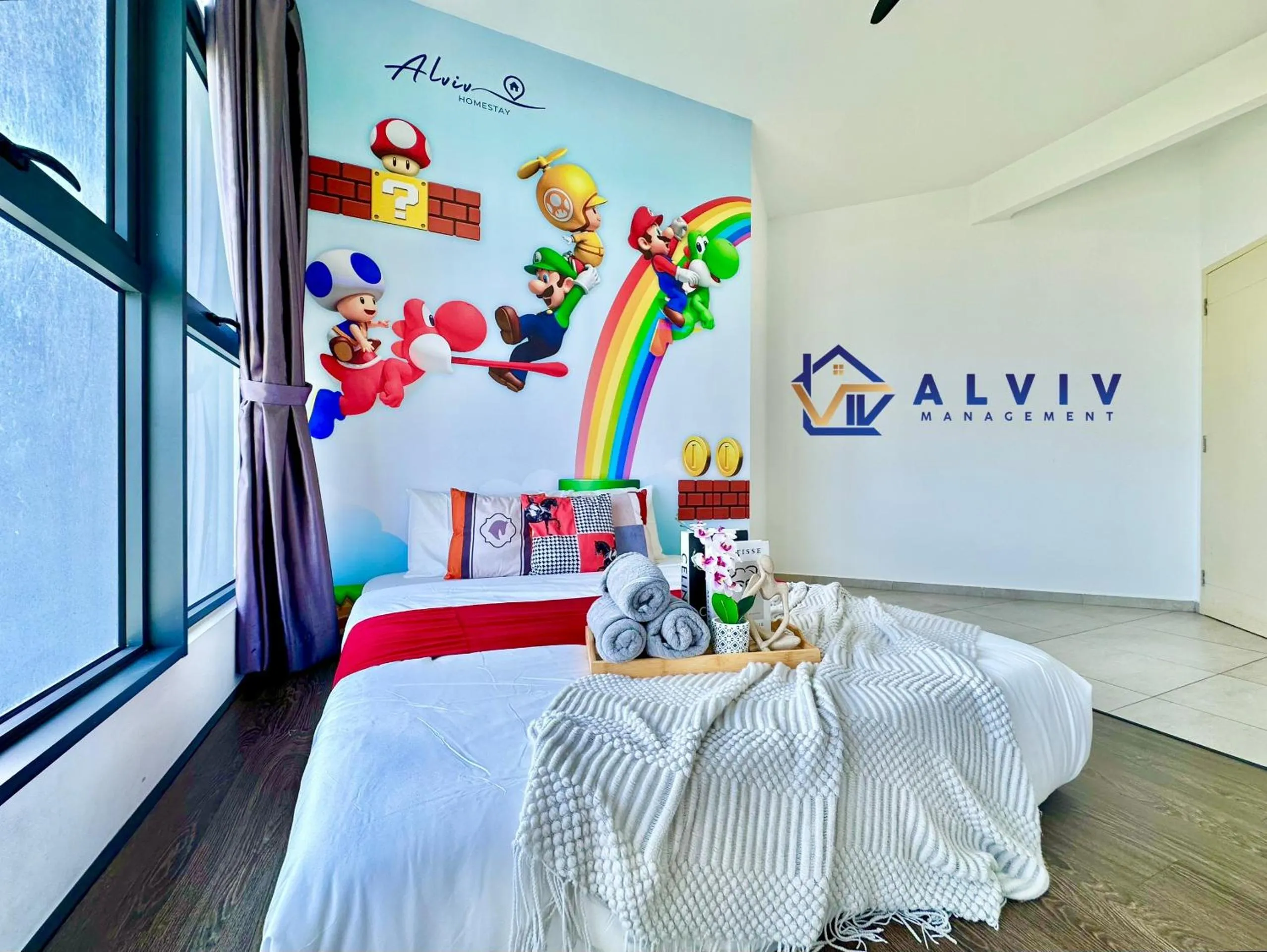 Bed in Atlantis Melaka I 5-11pax I 5min JonkerSt By Alviv Management