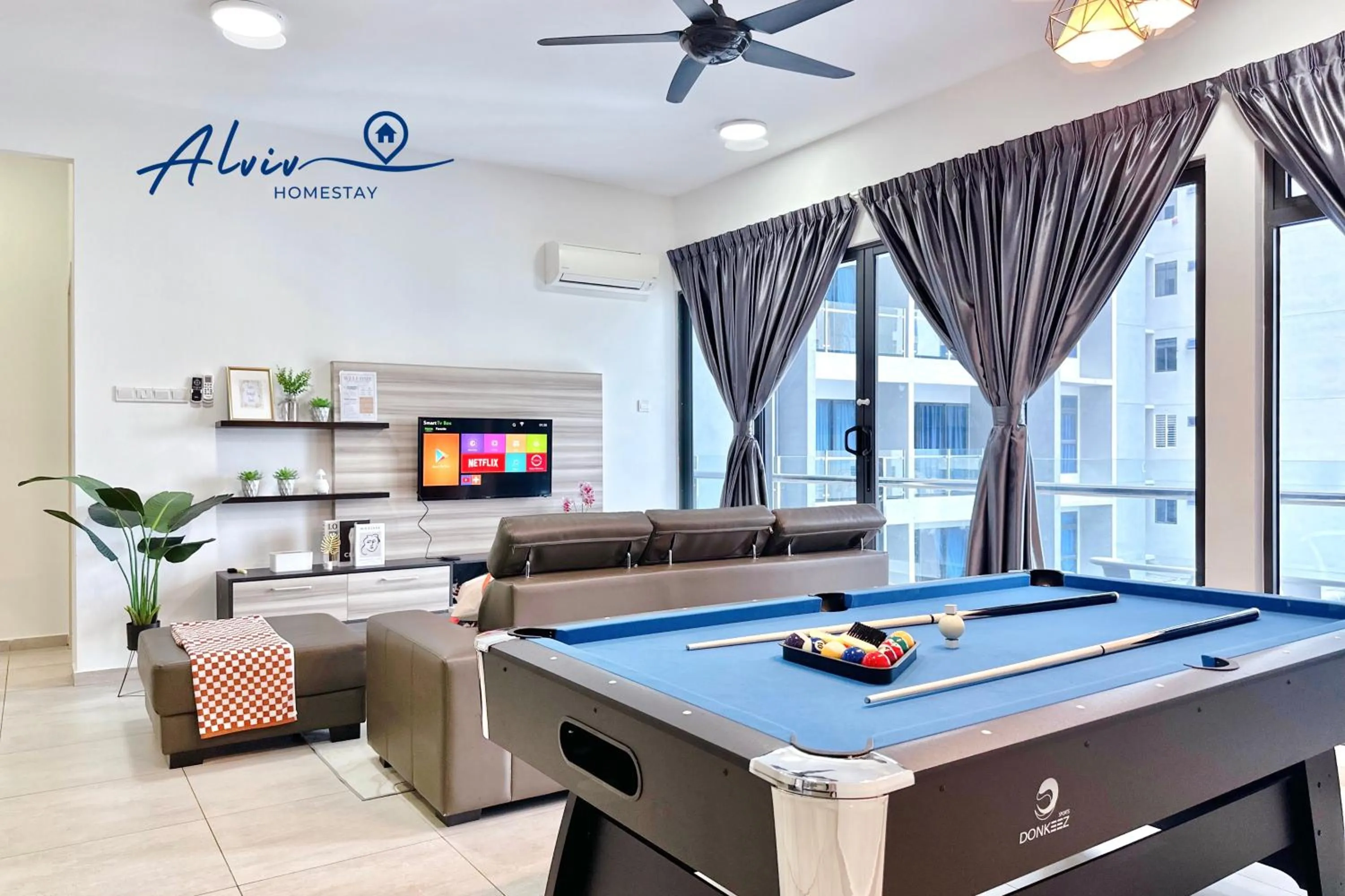 Living room in Atlantis Melaka I 5-11pax I 5min JonkerSt By Alviv Management