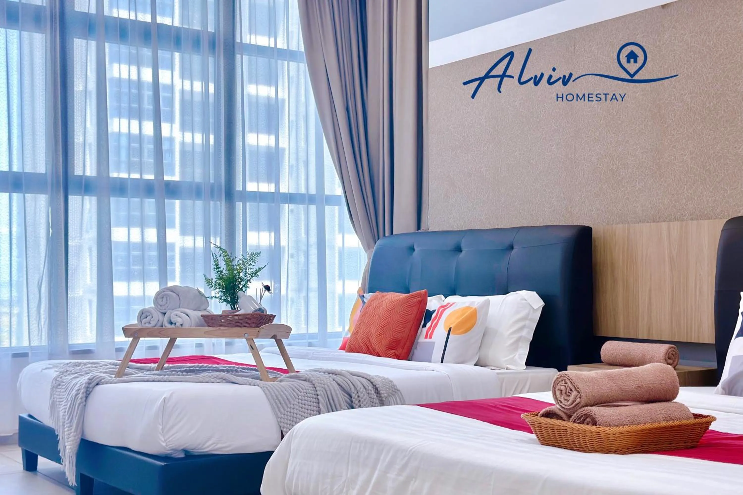 Bedroom, Bed in Atlantis Melaka I 5-11pax I 5min JonkerSt By Alviv Management