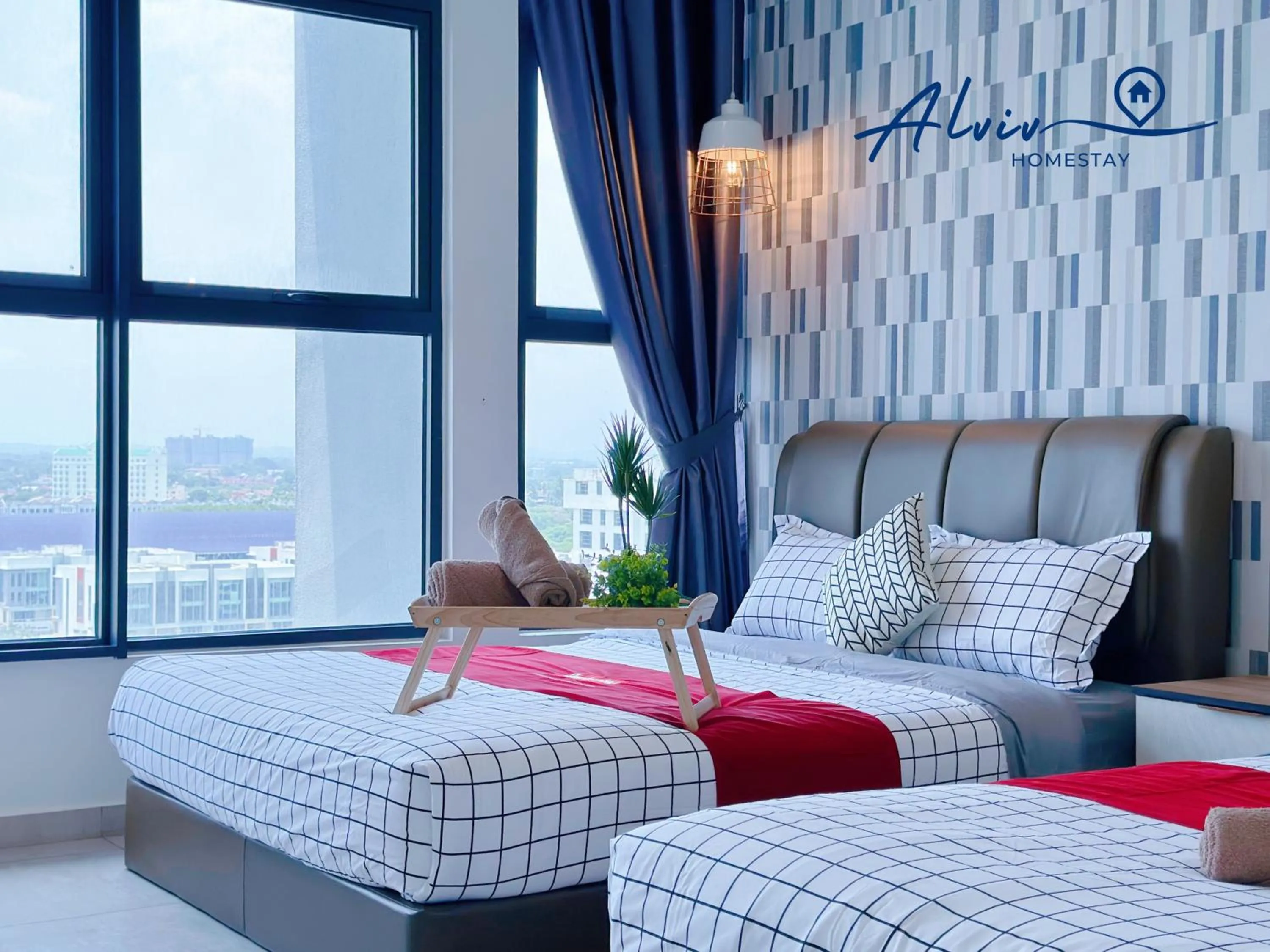 Bed in Atlantis Melaka I 5-11pax I 5min JonkerSt By Alviv Management