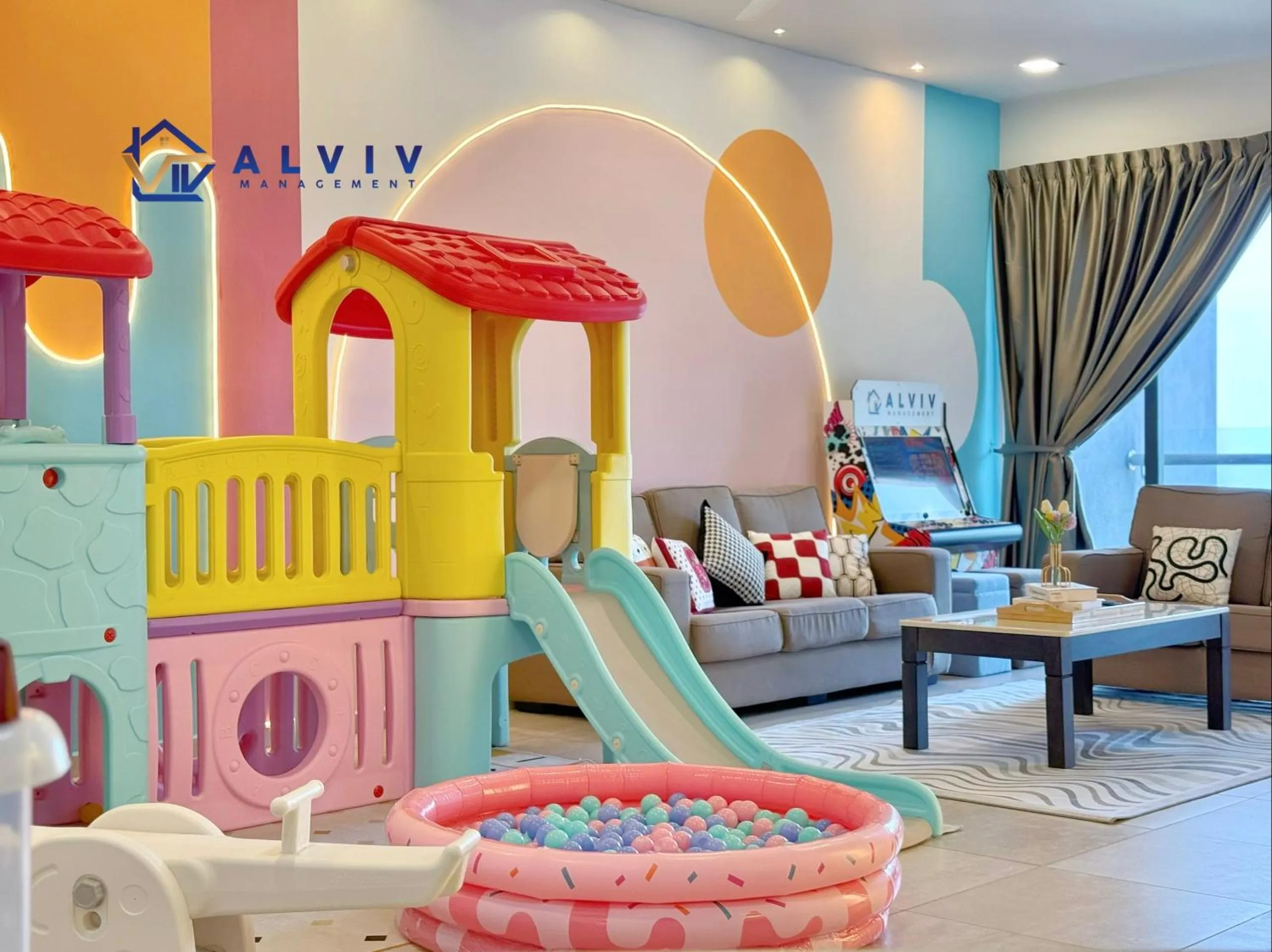 Kids's club in Atlantis Melaka I 5-11pax I 5min JonkerSt By Alviv Management