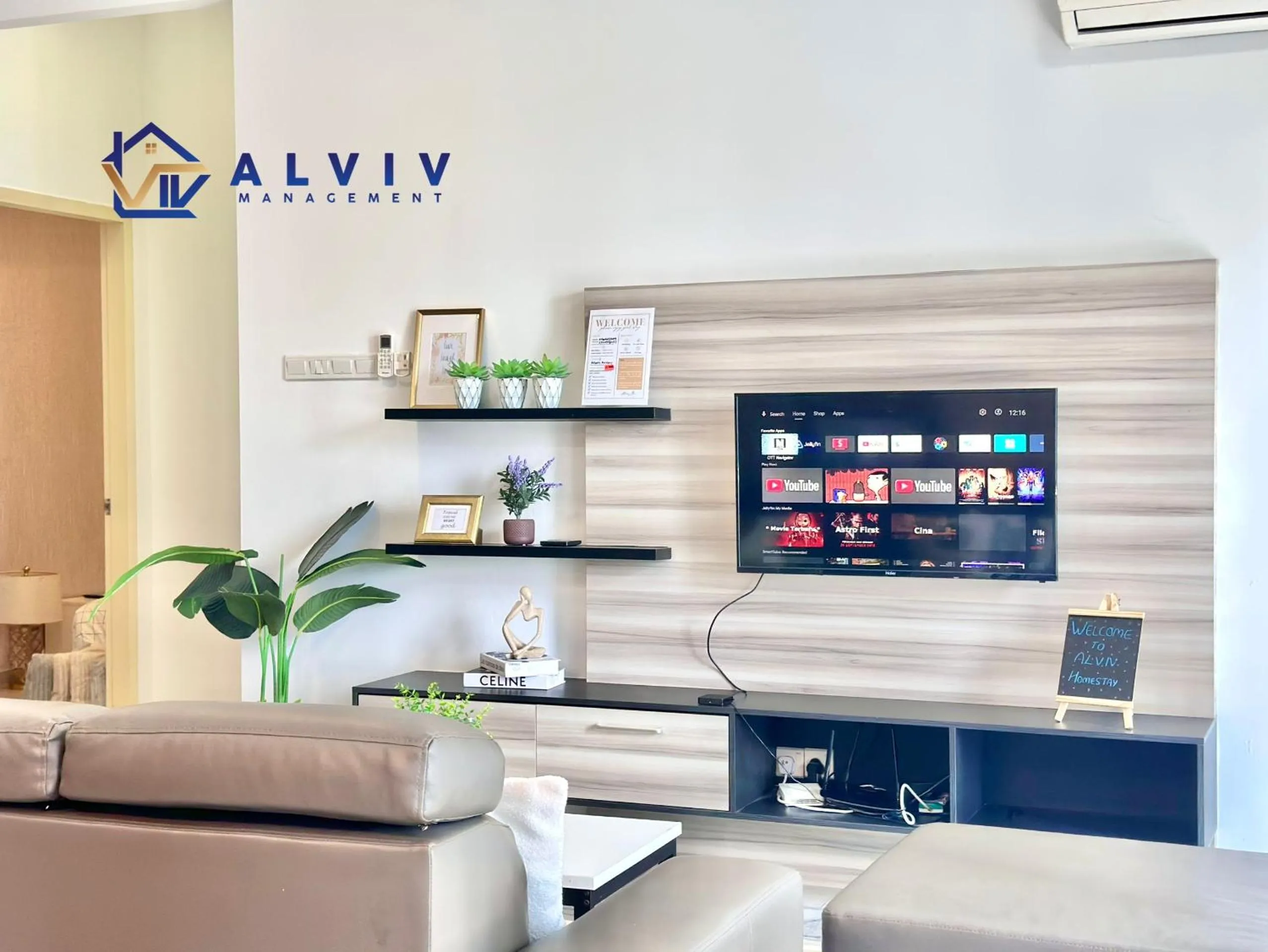 Living room in Atlantis Melaka I 5-11pax I 5min JonkerSt By Alviv Management