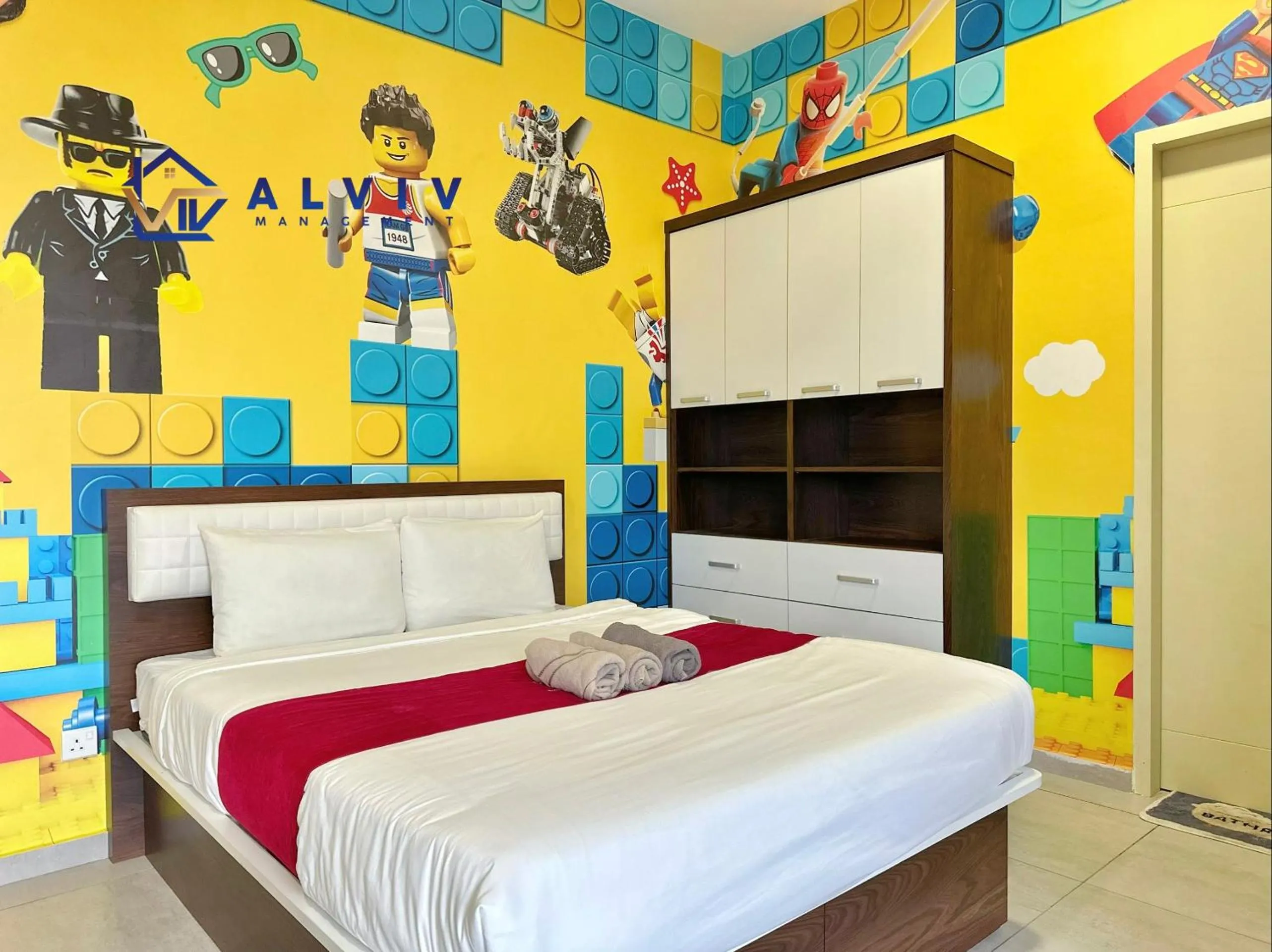 Bed in Atlantis Melaka I 5-11pax I 5min JonkerSt By Alviv Management