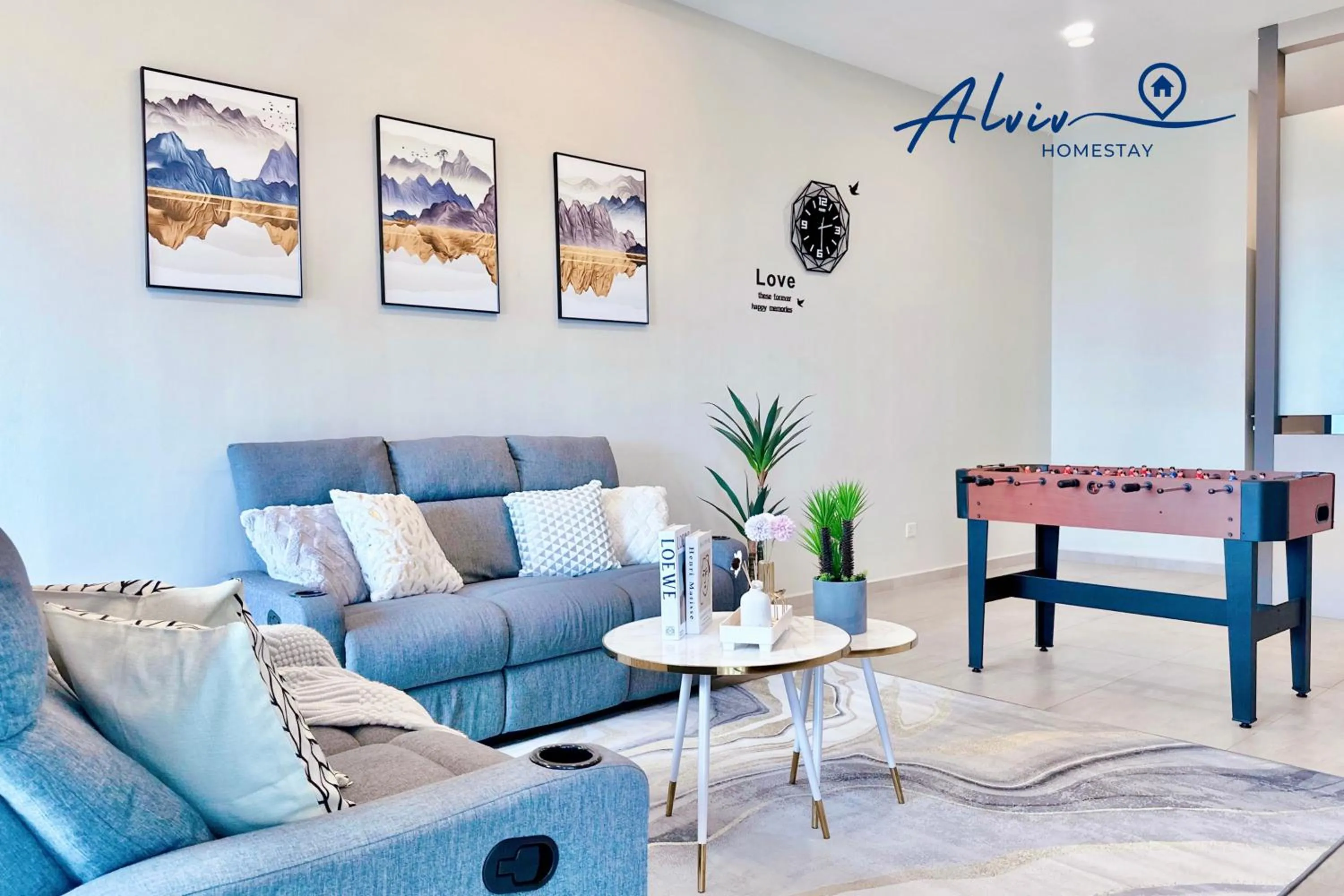 Living room in Atlantis Melaka I 5-11pax I 5min JonkerSt By Alviv Management