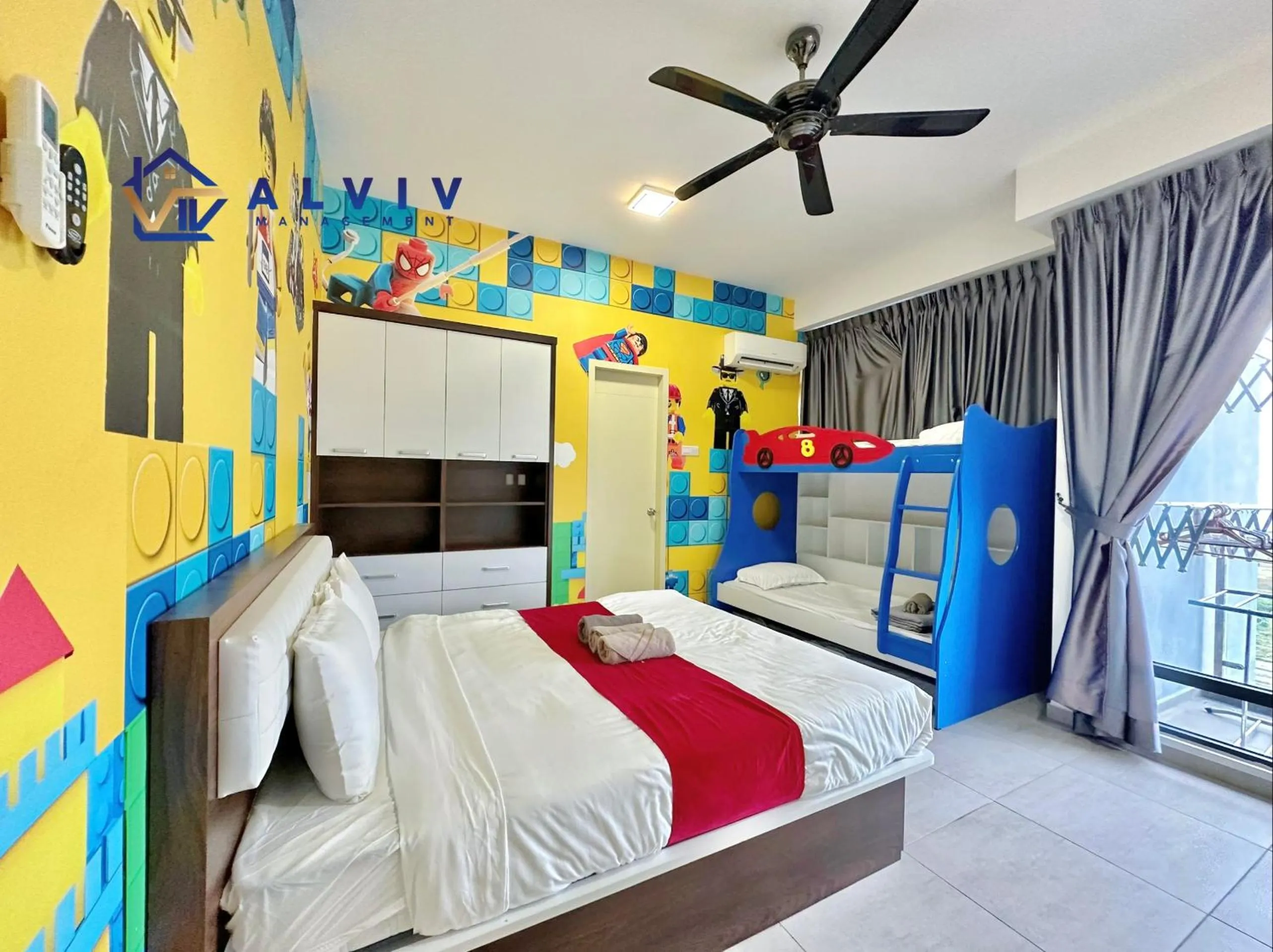 Bed in Atlantis Melaka I 5-11pax I 5min JonkerSt By Alviv Management