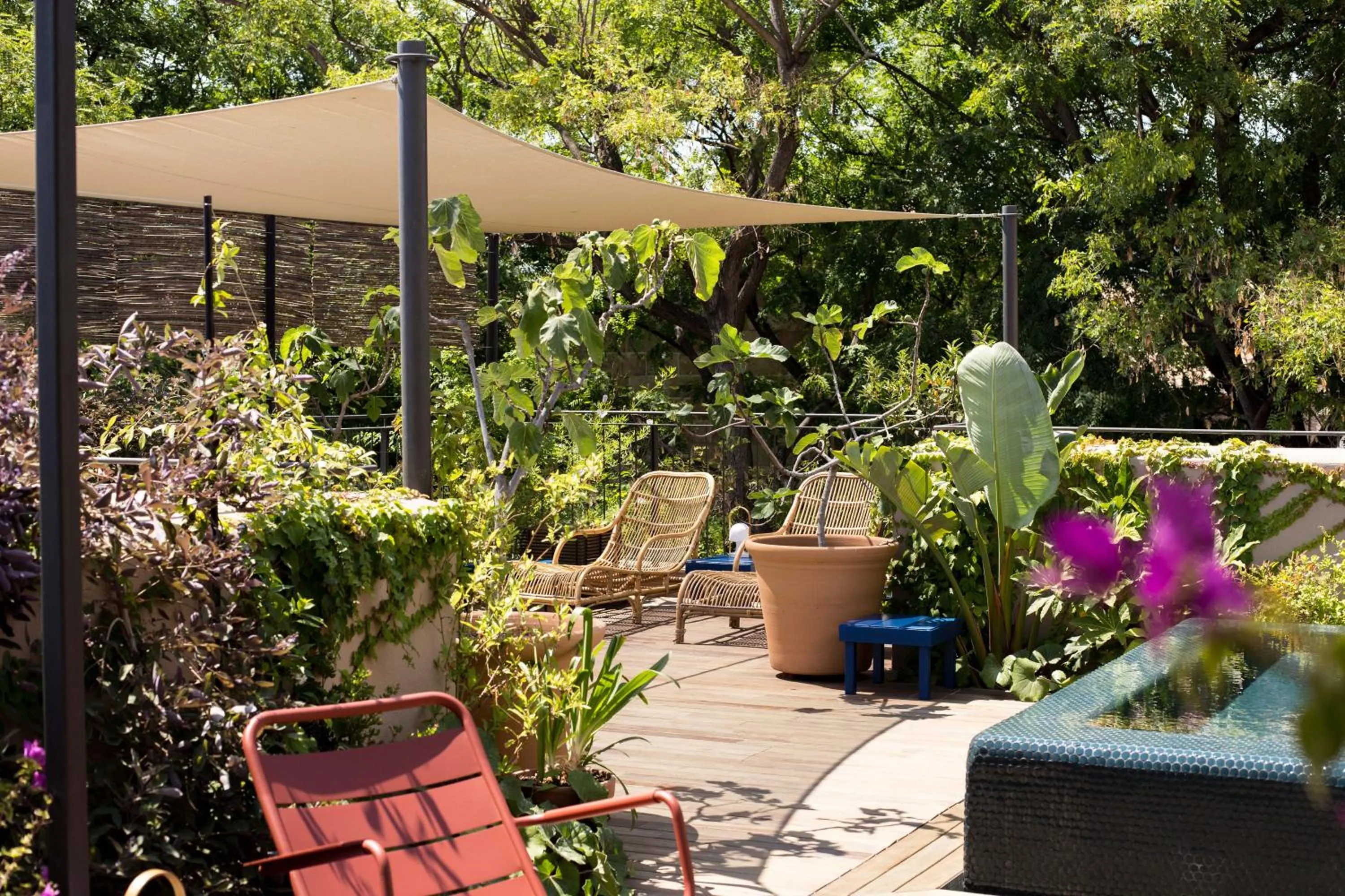 Balcony/Terrace in Hotel Neri – Relais & Chateaux