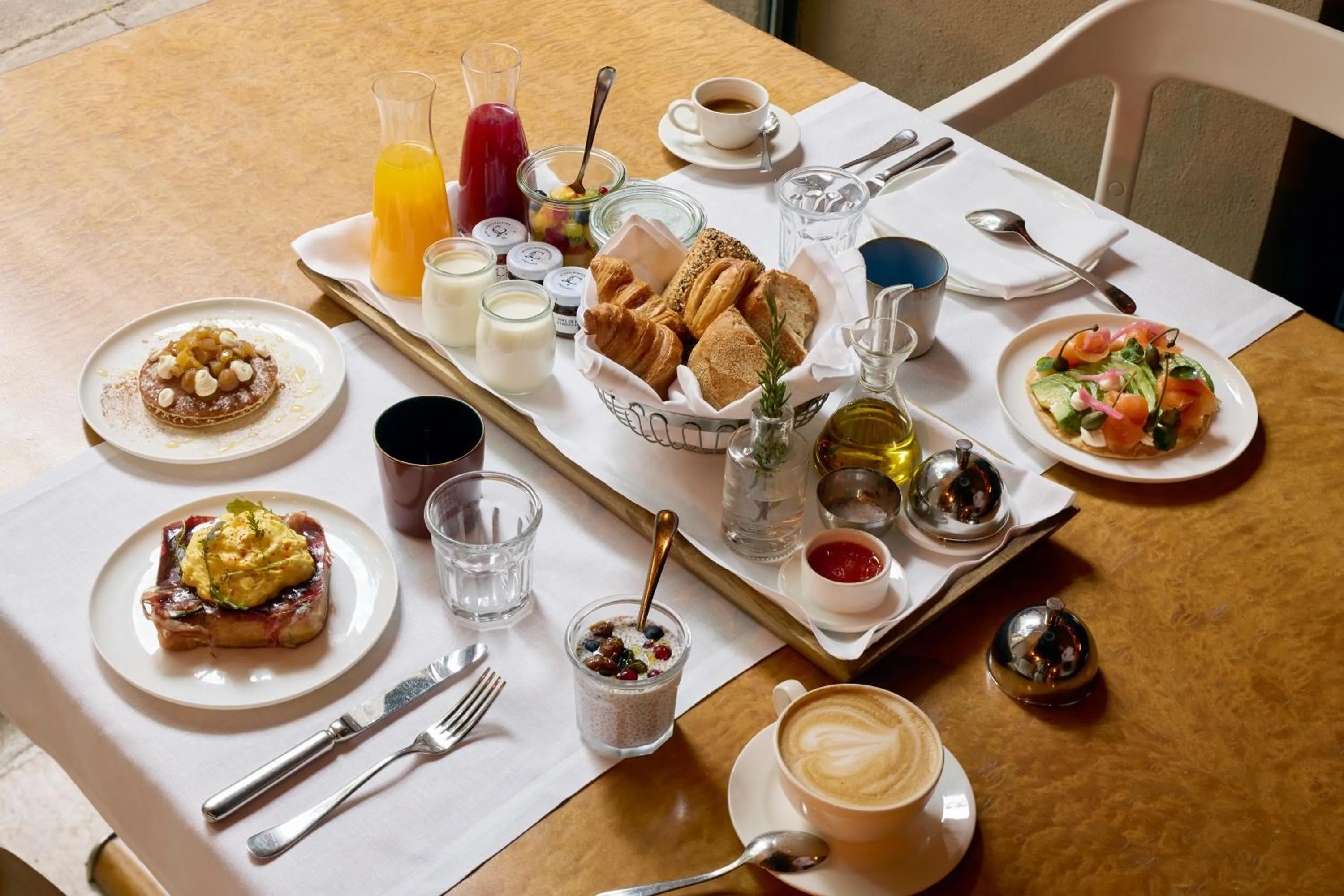 Breakfast in Hotel Neri – Relais & Chateaux