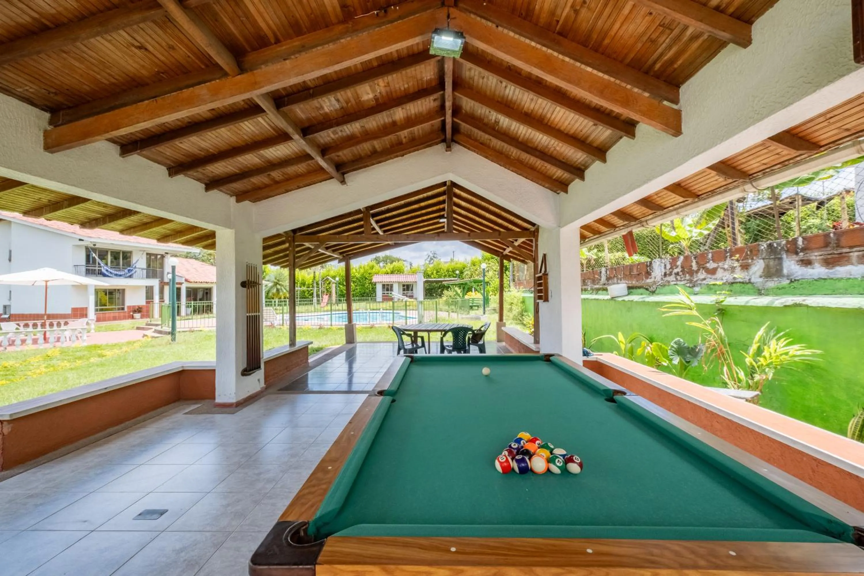 Billiard in Hotel Chalet La Sofia by Majuva