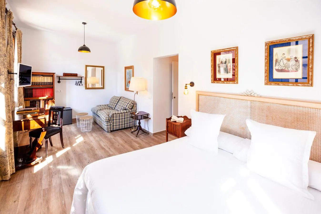 Bed in Hotel Spa Salinas de Imón