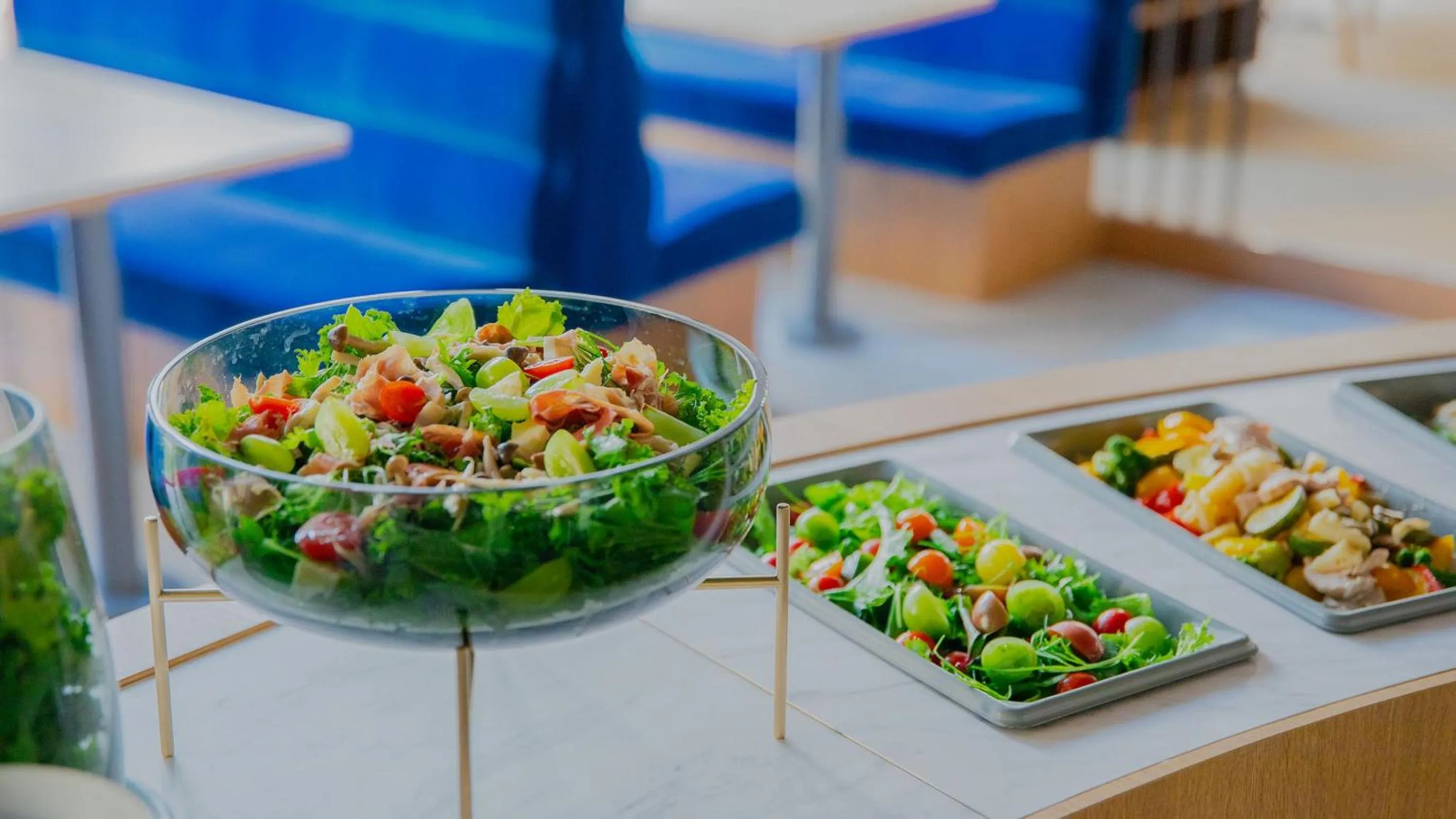 Buffet breakfast in JR-East Hotel Mets Shibuya