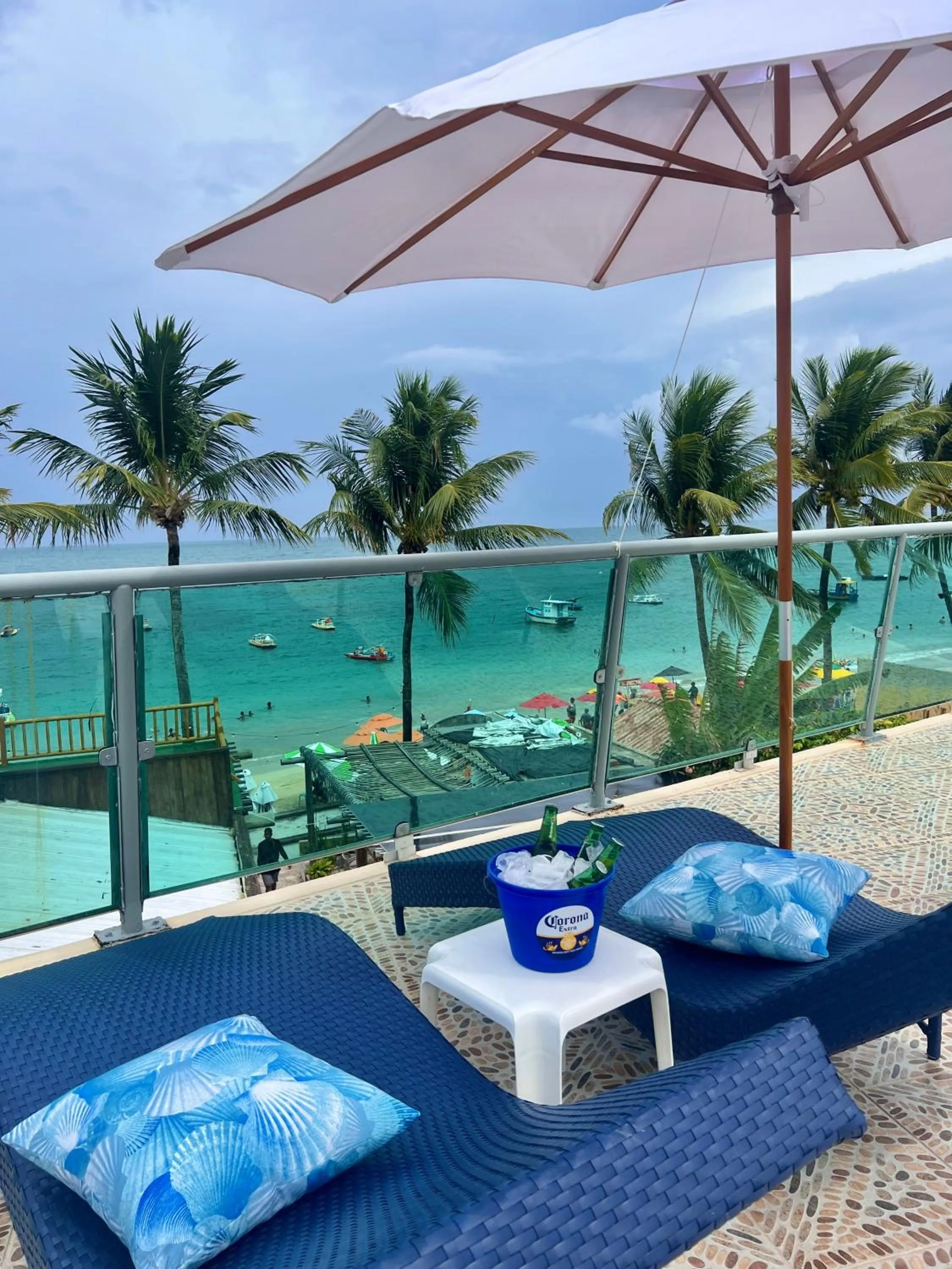 Pousada Mali em frente as Piscinas Naturais