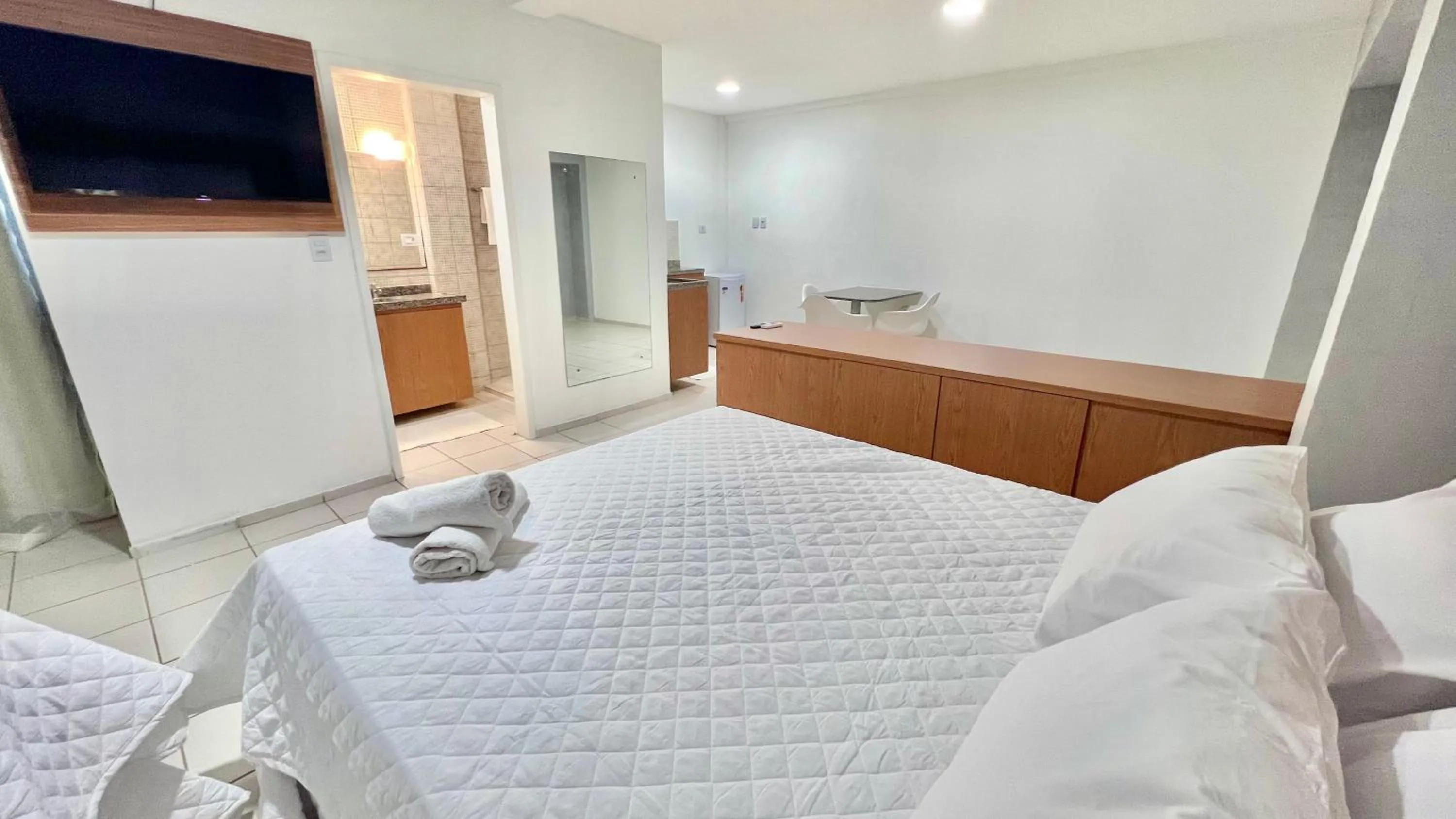 Bed in Pousada Mali em frente as Piscinas Naturais