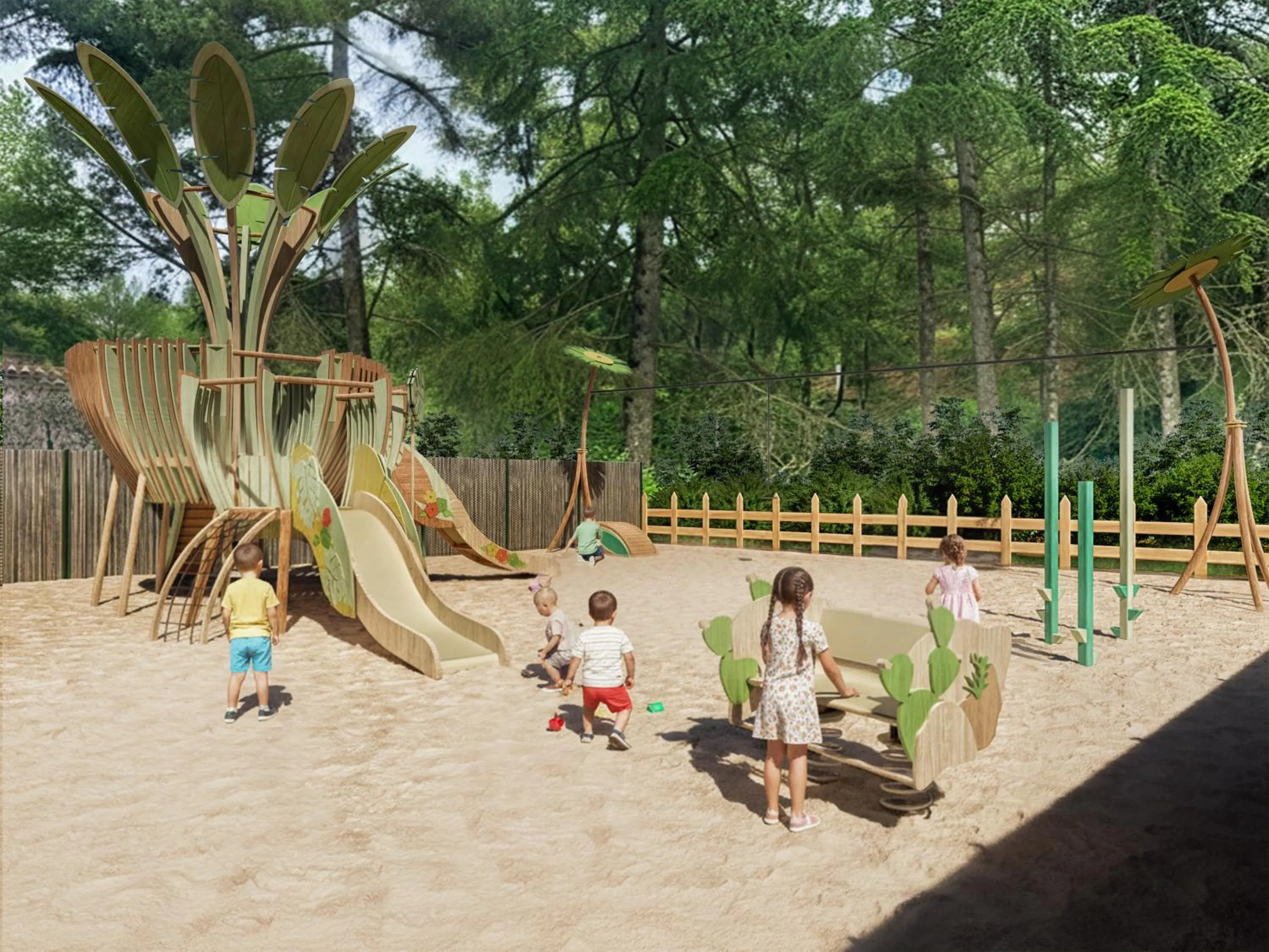 Children play ground in Meliá Lloret de Mar