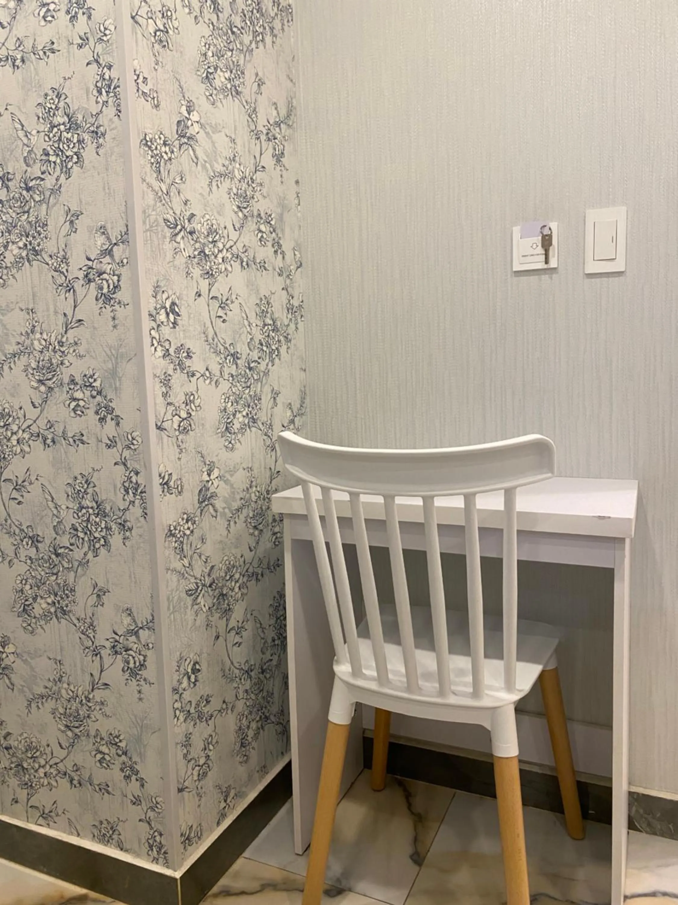 Seating area in WH HOTEL