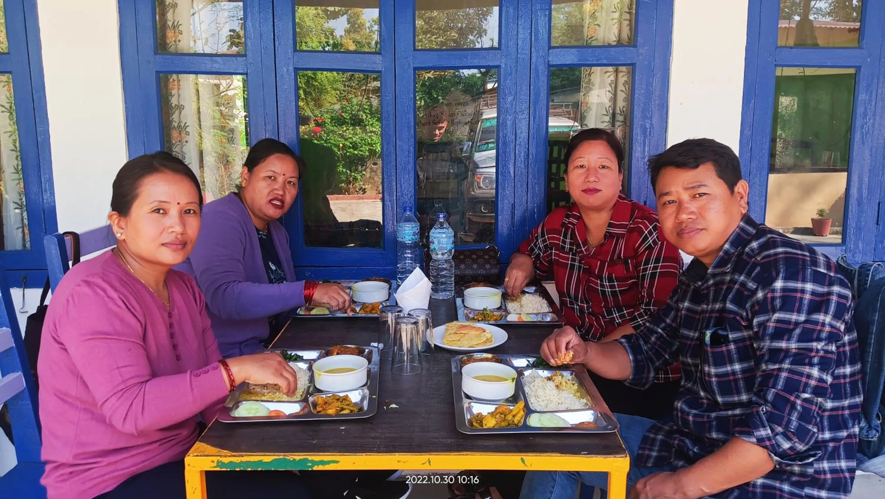 Restaurant/places to eat in Hotel Butterfly - Peaceful Garden for Nature Lovers