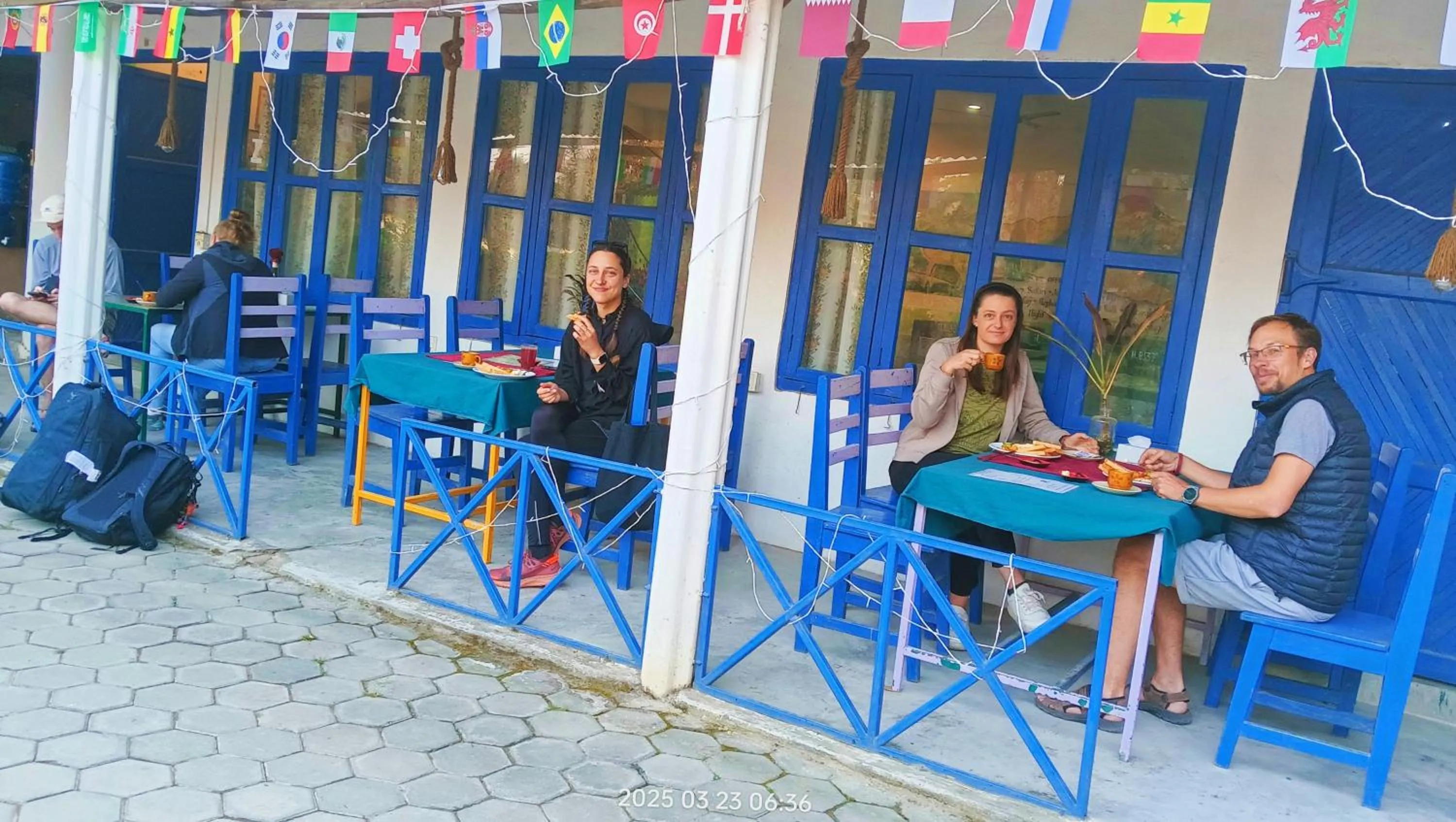 Restaurant/places to eat in Hotel Butterfly - Peaceful Garden for Nature Lovers