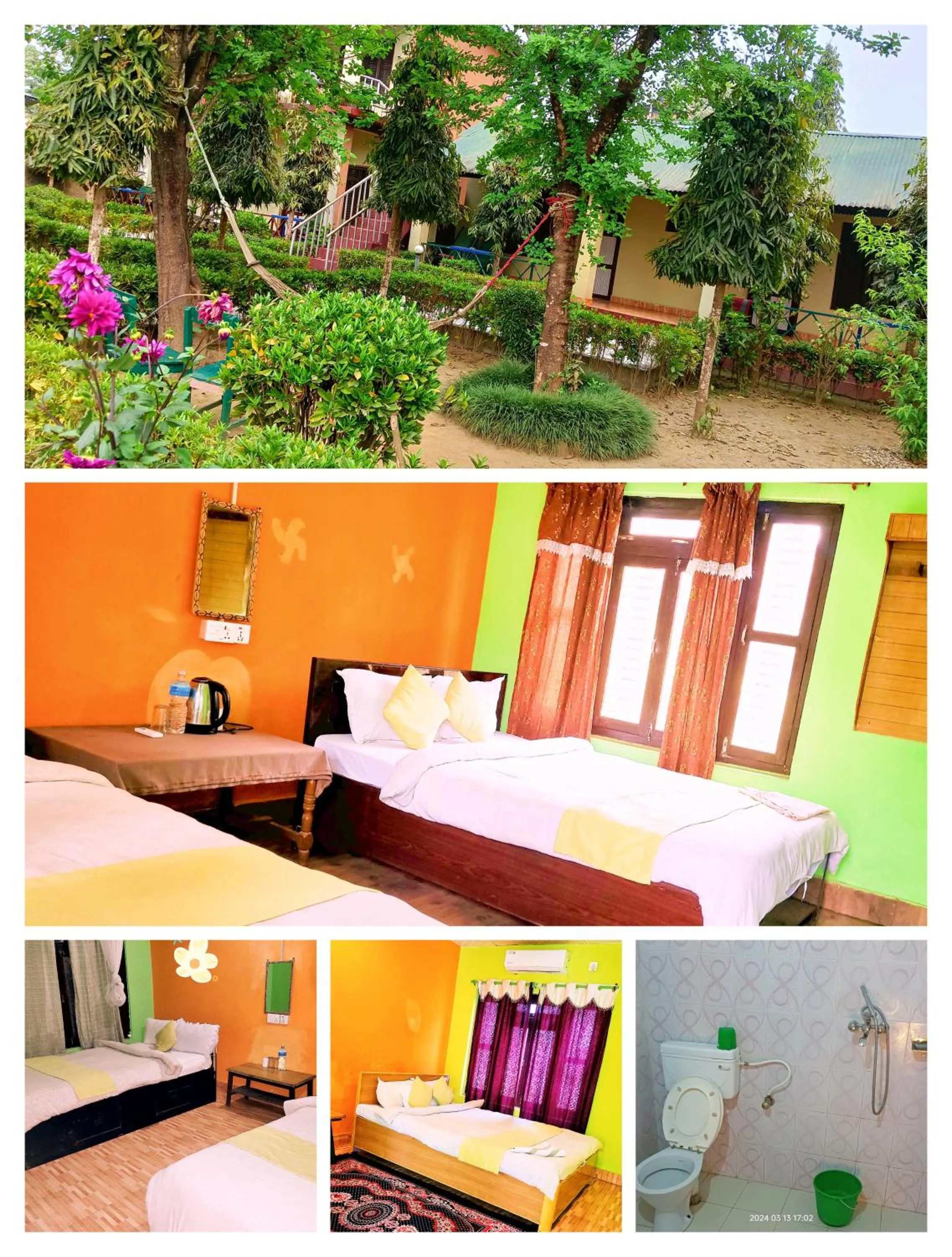 Bed in Hotel Butterfly - Peaceful Garden for Nature Lovers