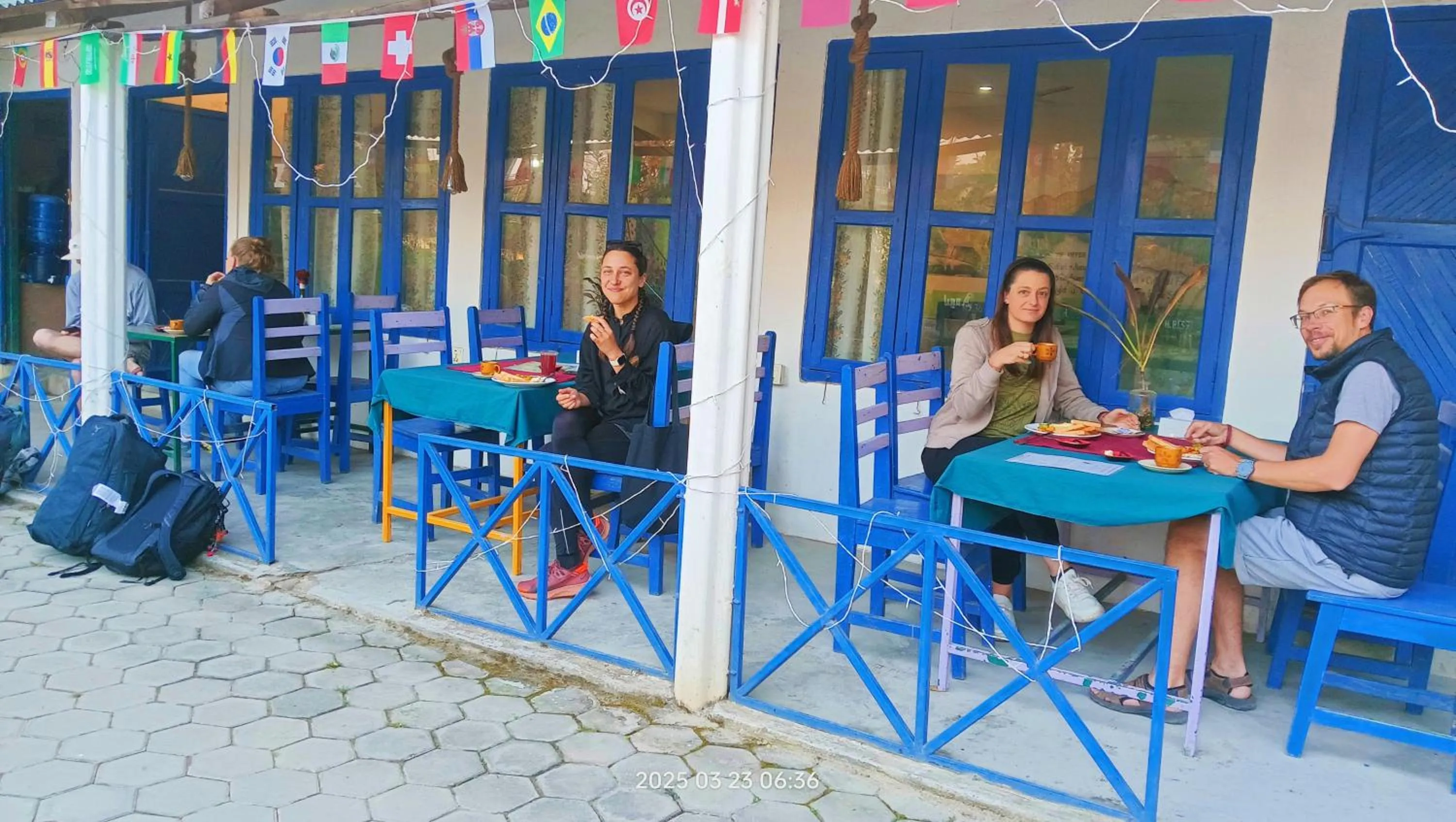 Restaurant/places to eat in Hotel Butterfly - Peaceful Garden for Nature Lovers