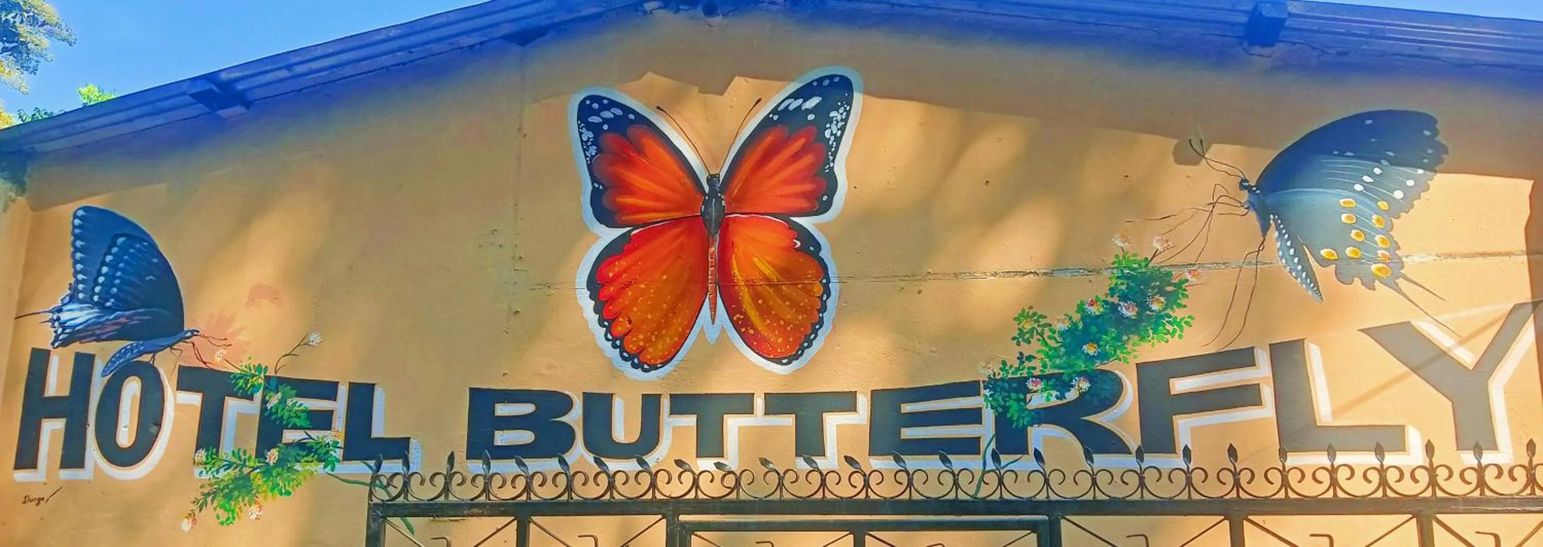 Property logo or sign in Hotel Butterfly - Peaceful Garden for Nature Lovers