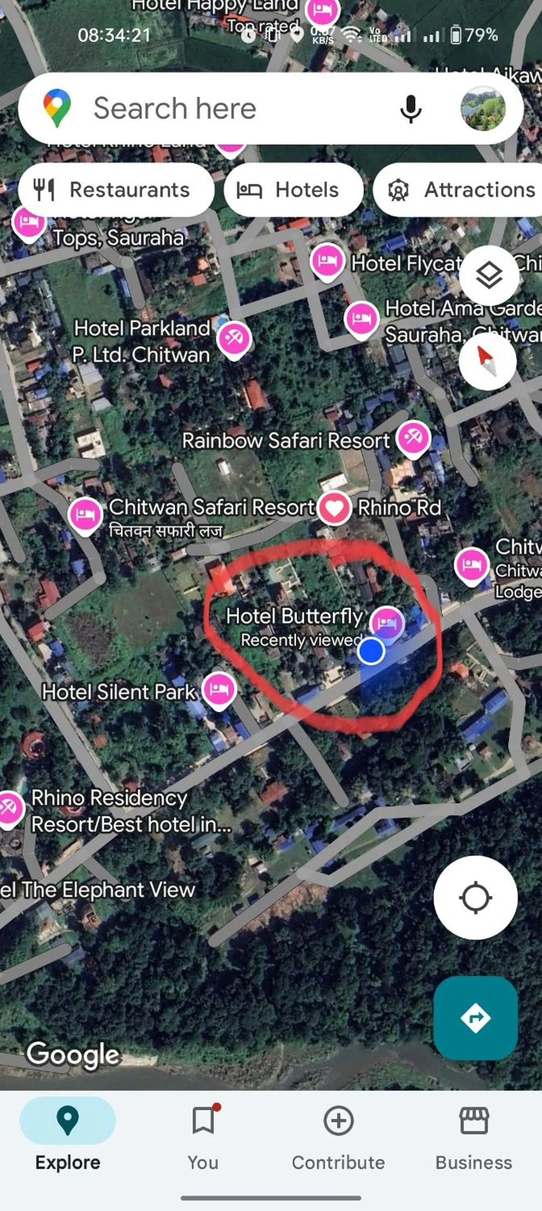 Text overlay in Hotel Butterfly - Peaceful Garden for Nature Lovers