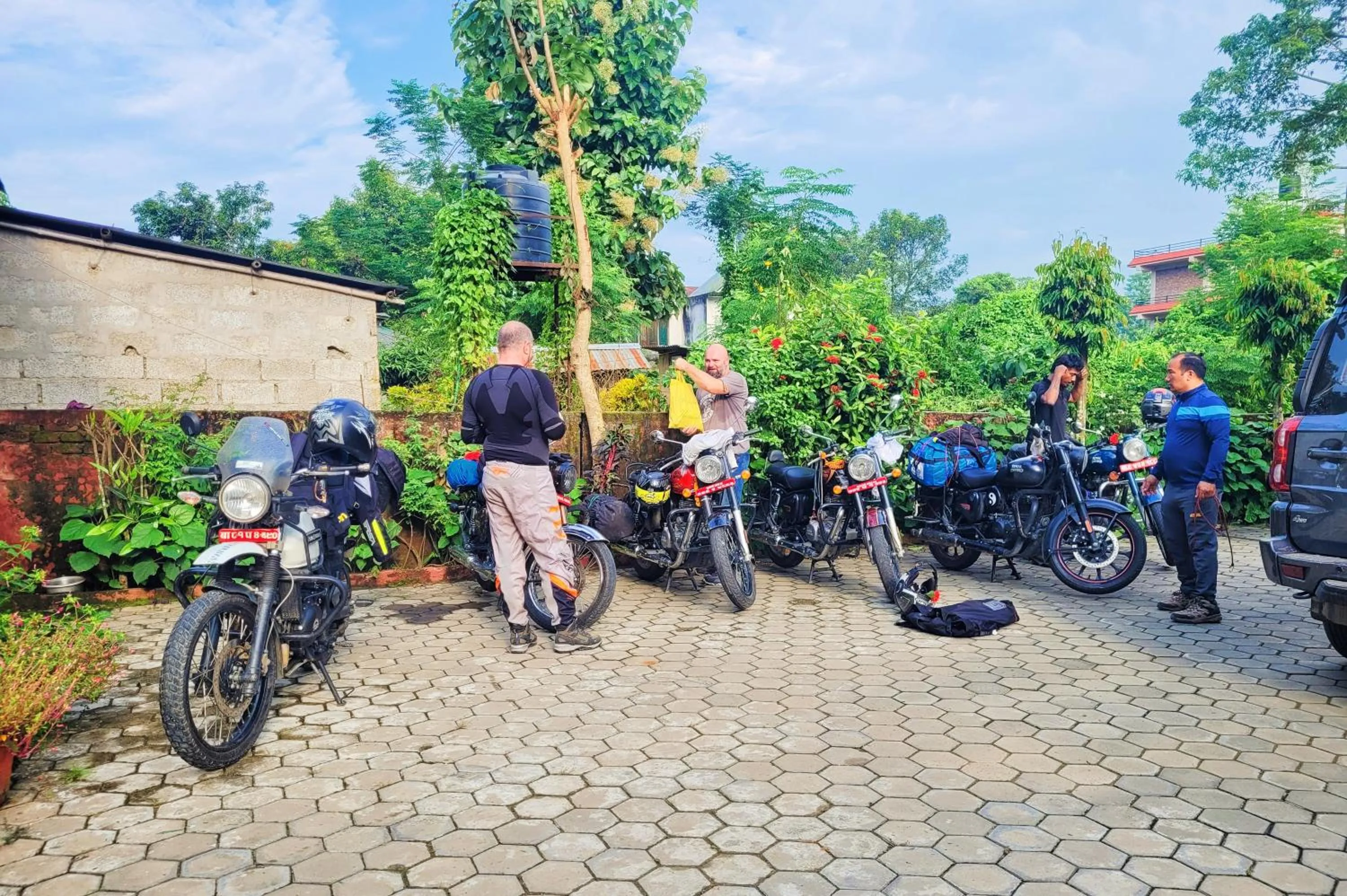 People in Hotel Butterfly - Peaceful Garden for Nature Lovers