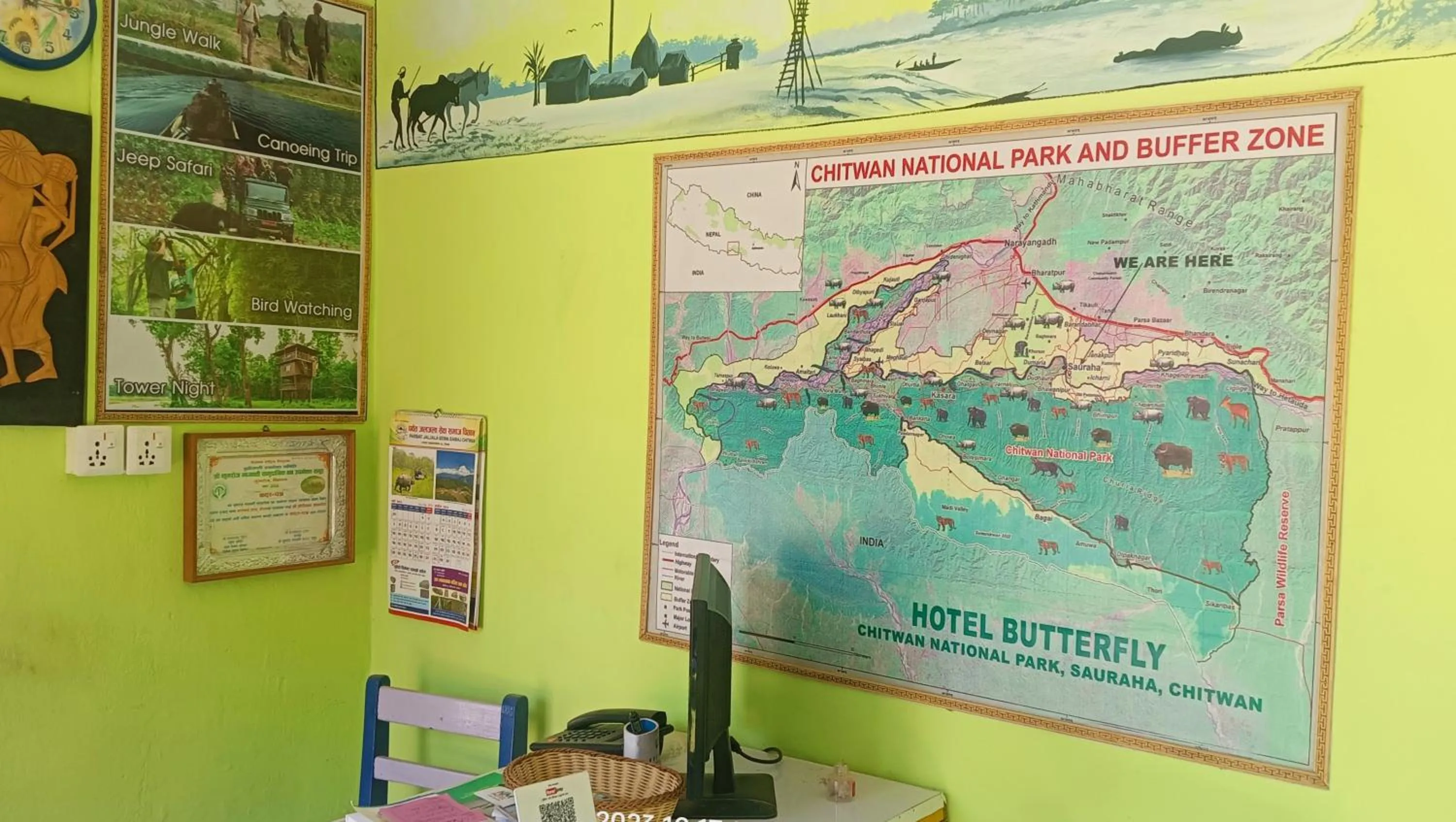 Property building in Hotel Butterfly - Peaceful Garden for Nature Lovers