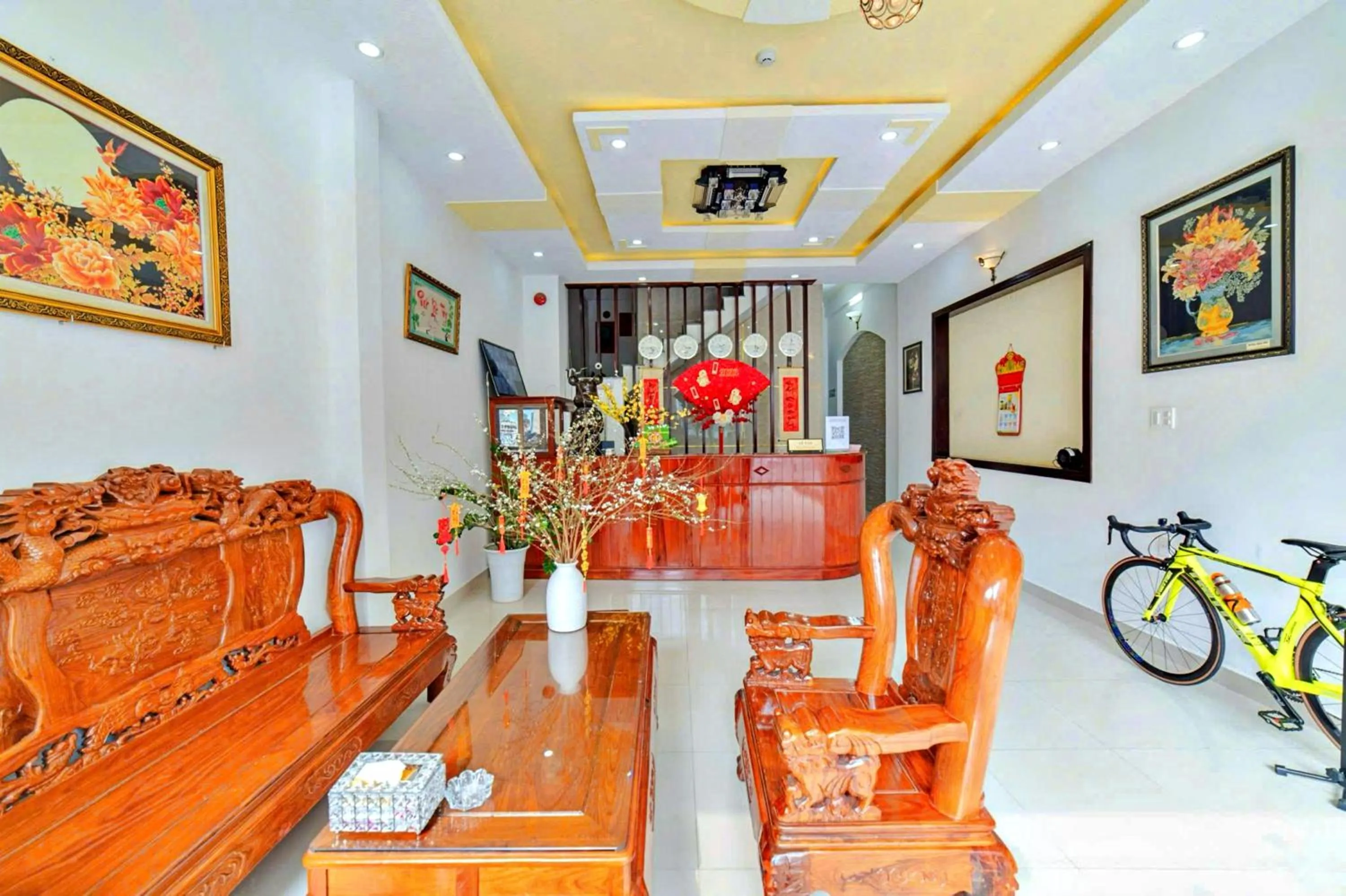 Living room in S79 Kim Phu Hotel Dalat