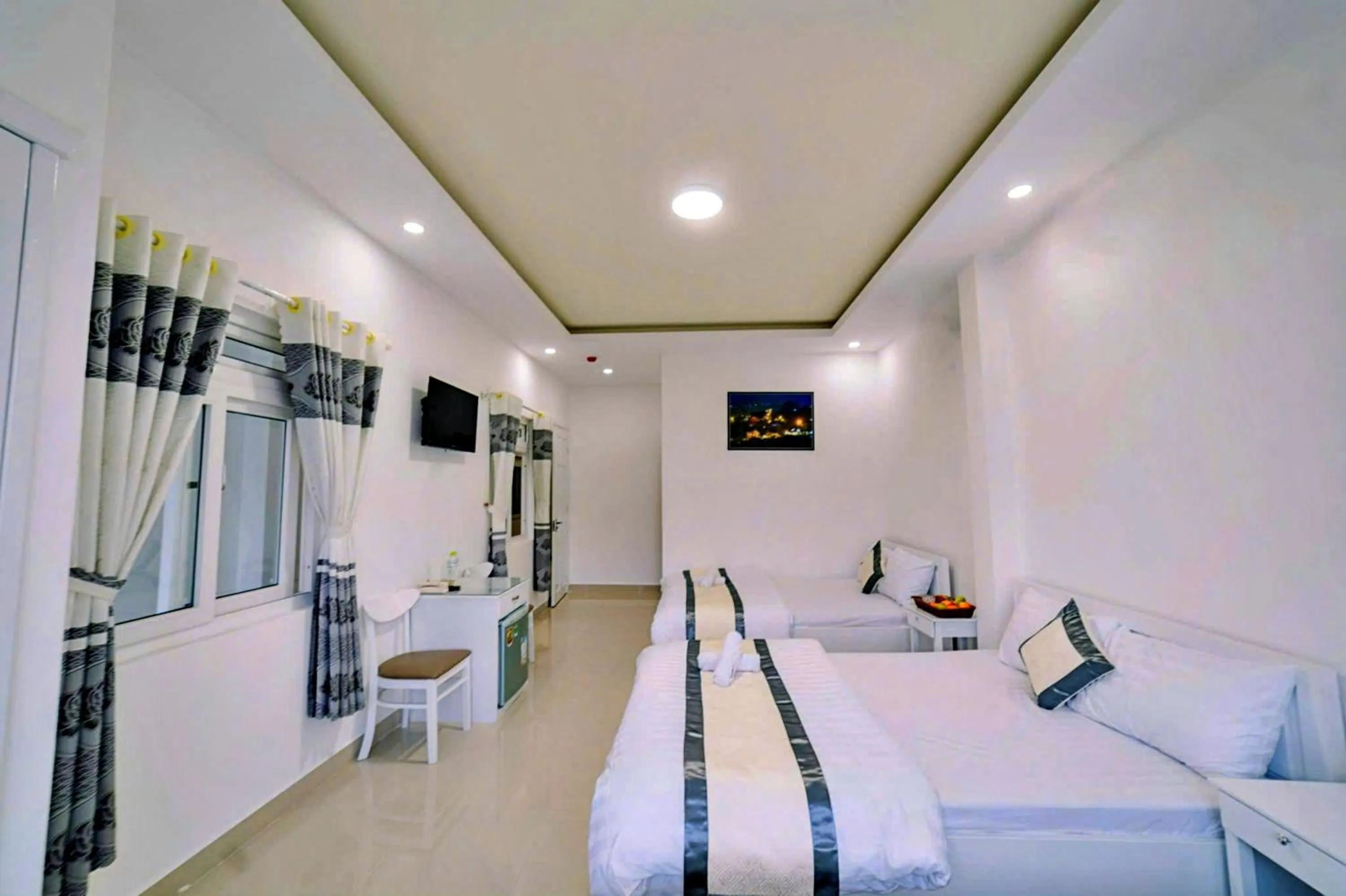 Bed in S79 Kim Phu Hotel Dalat