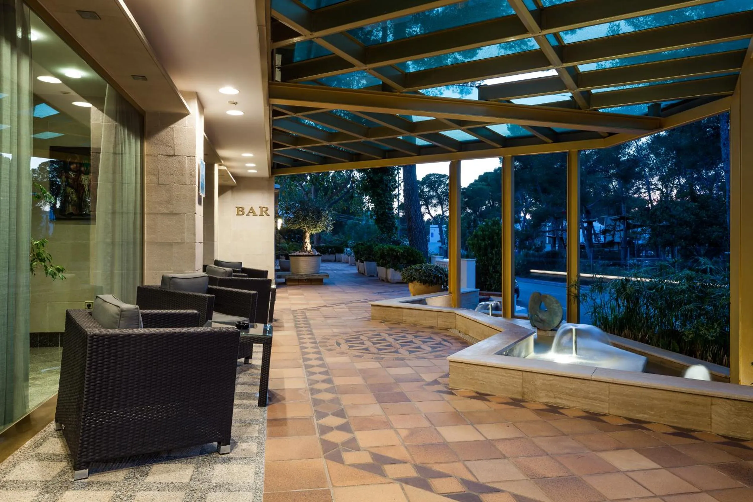 Facade/entrance in Suite Hotel S'Argamassa Palace