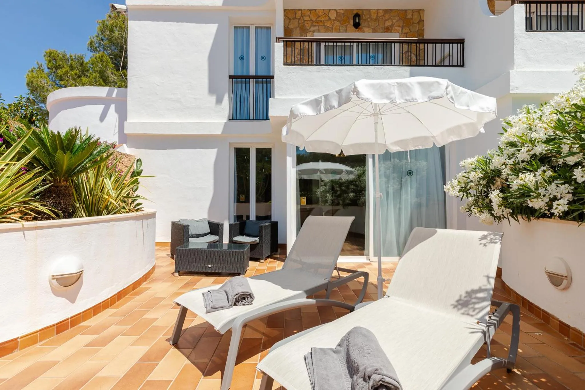Balcony/Terrace in Suite Hotel S'Argamassa Palace