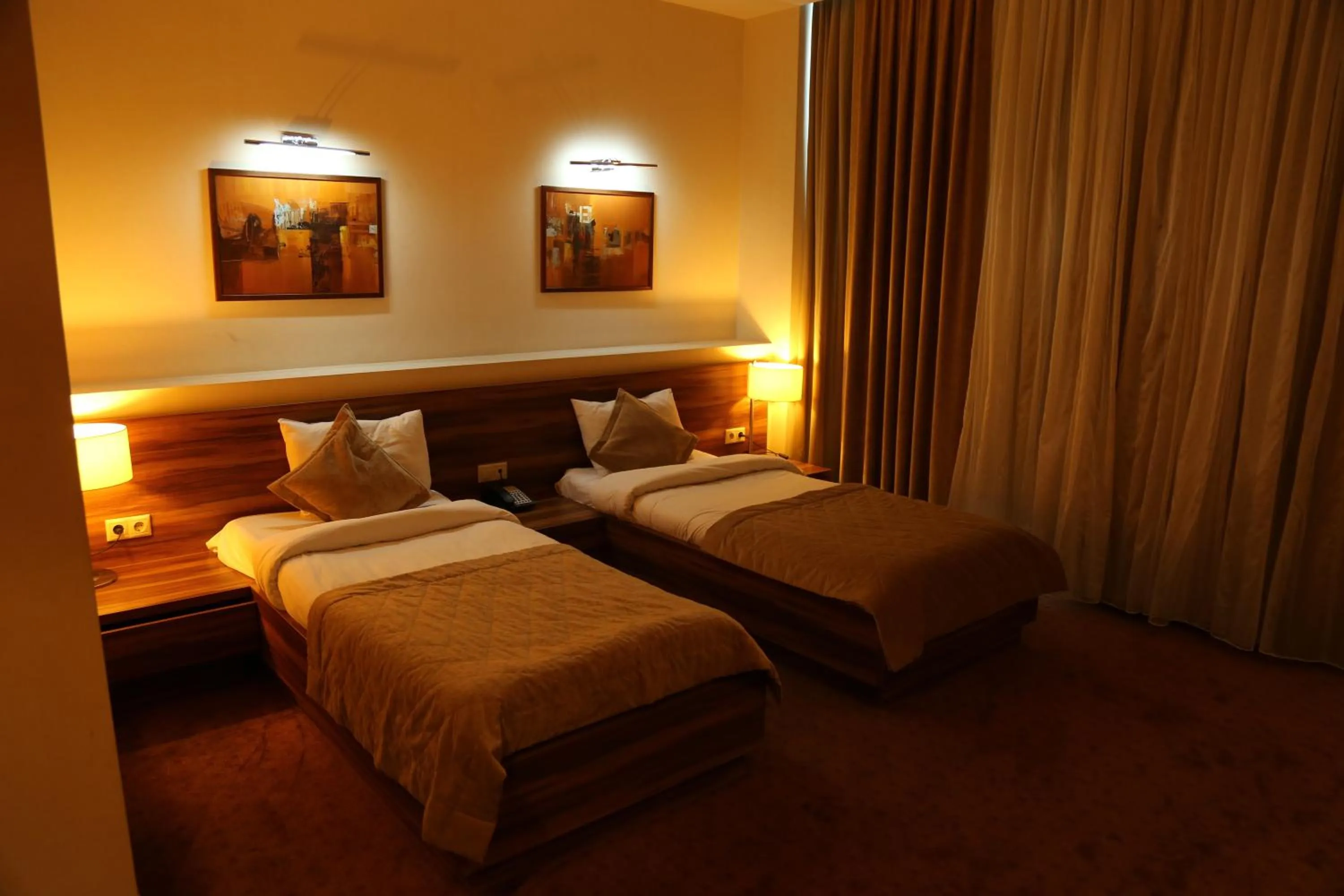 Bed in Avenue Hotel Baku by Smart
