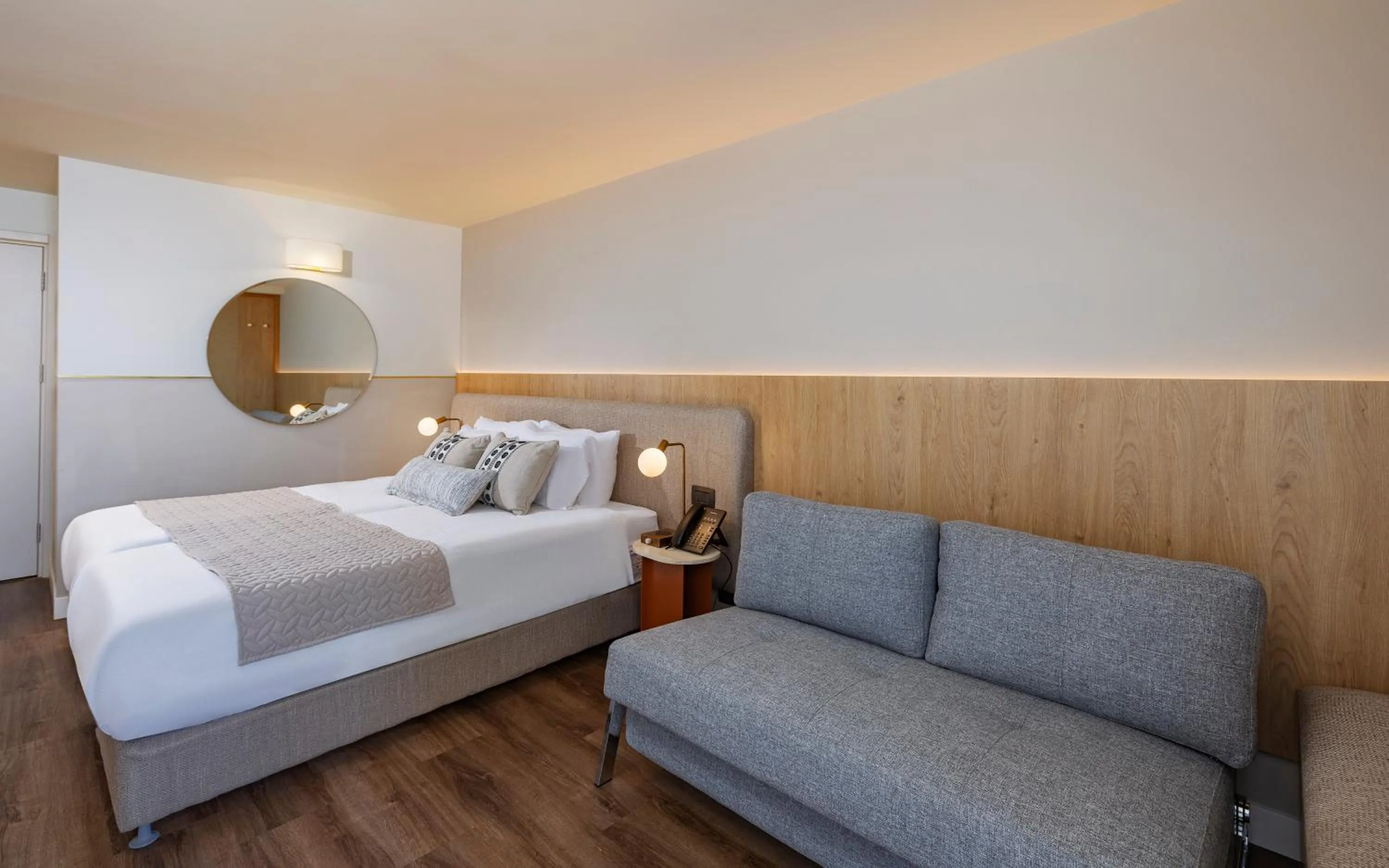 Bed in King Solomon Hotel Tiberias