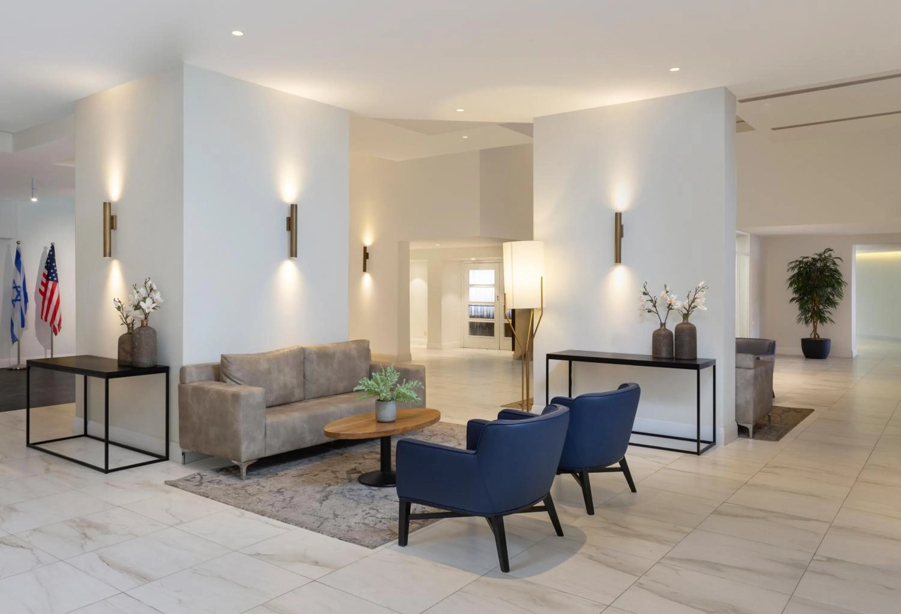 Lobby or reception in King Solomon Hotel Tiberias