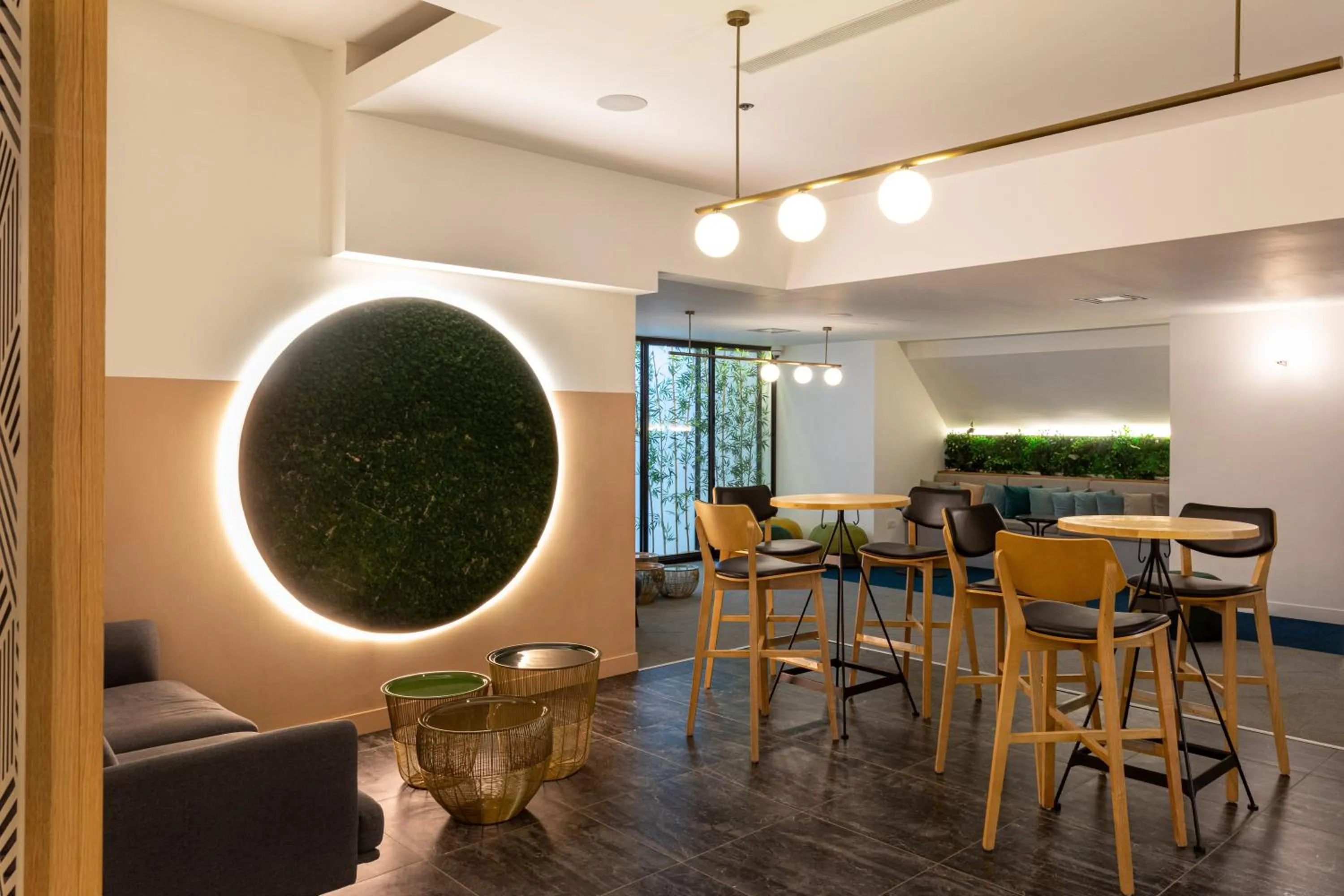 Seating area in King Solomon Hotel Tiberias