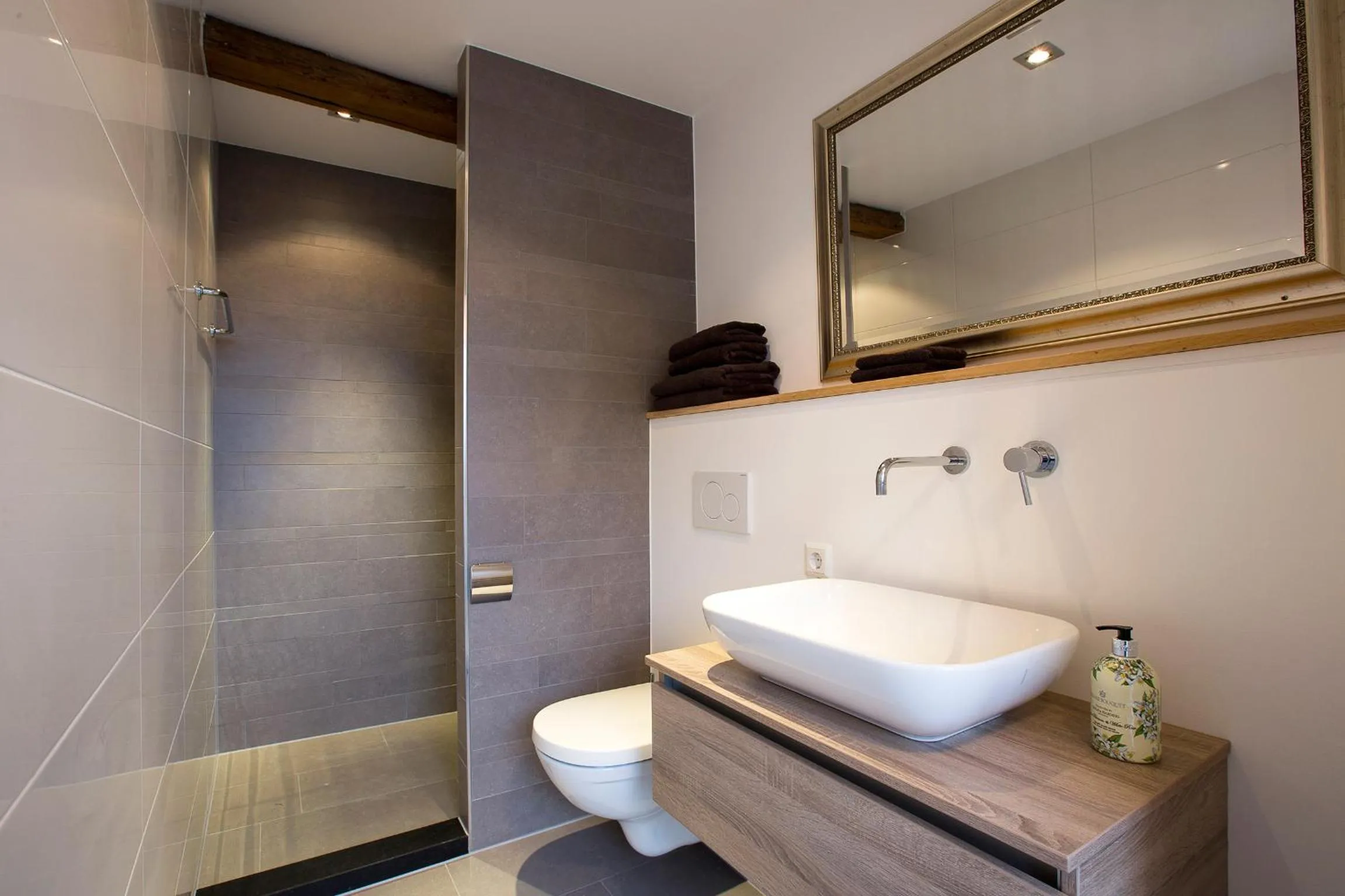 Toilet in Bed & Breakfast De Vier Seizoenen