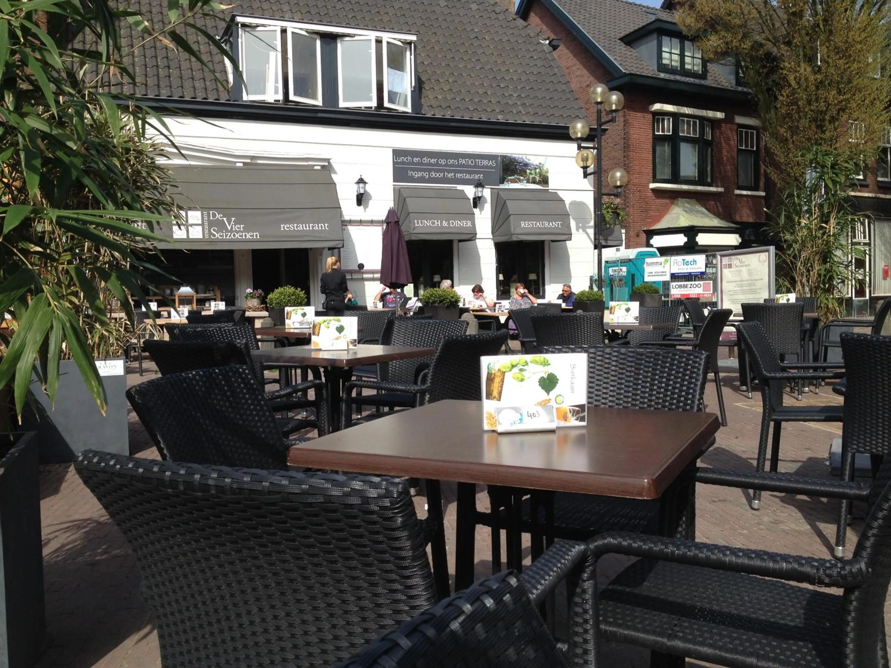 Balcony/Terrace in Bed & Breakfast De Vier Seizoenen
